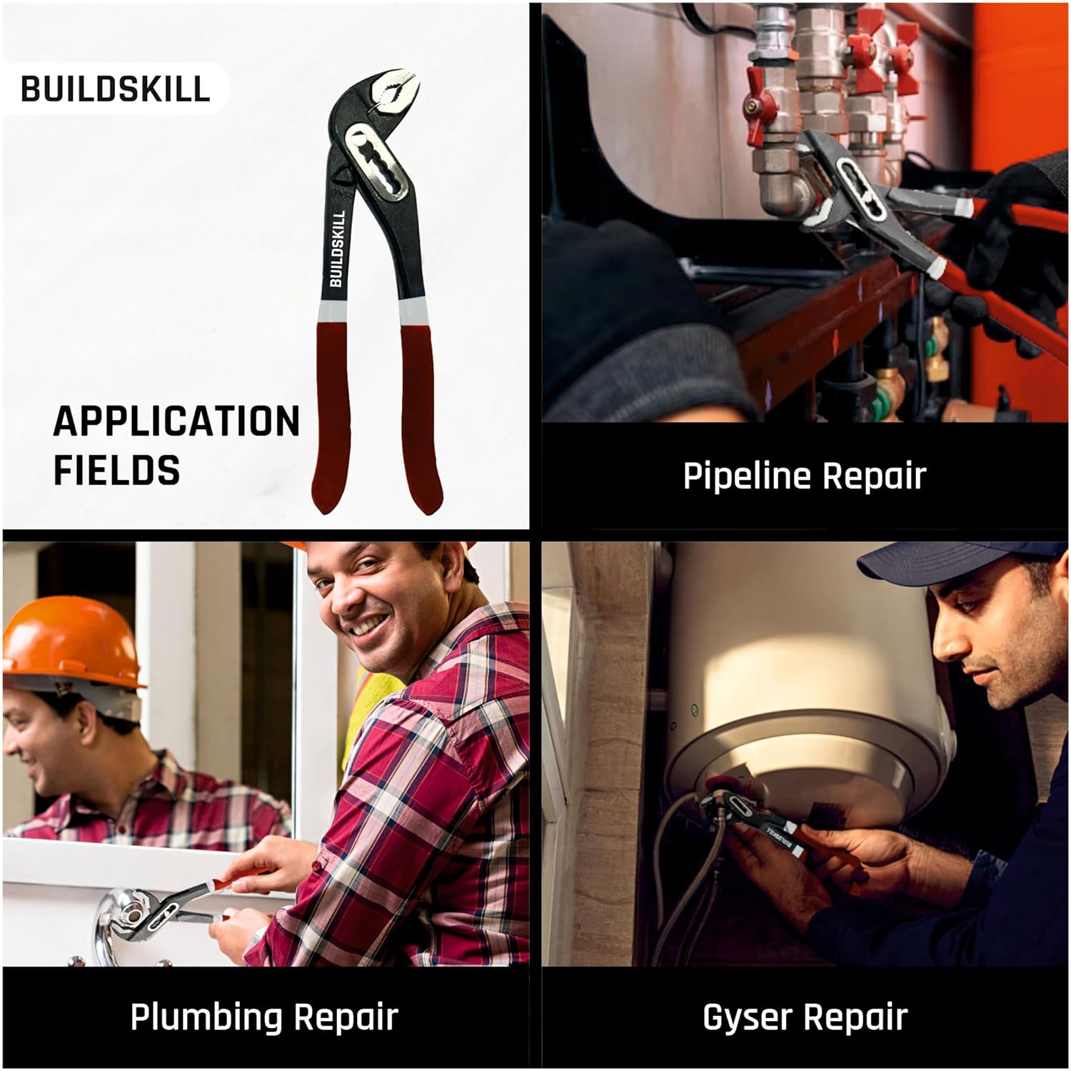 Buildskill Water Pump Plier for Power Tools