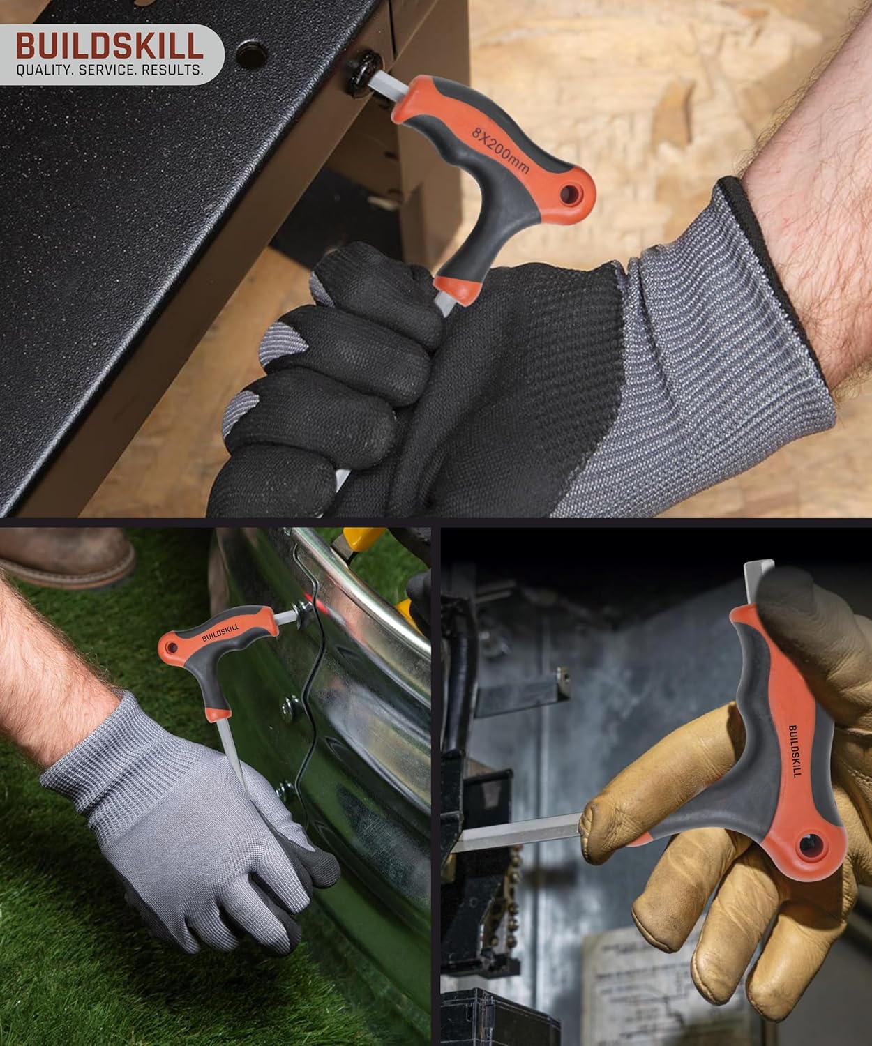 Buildskill 8 Pcs Allen Key Set