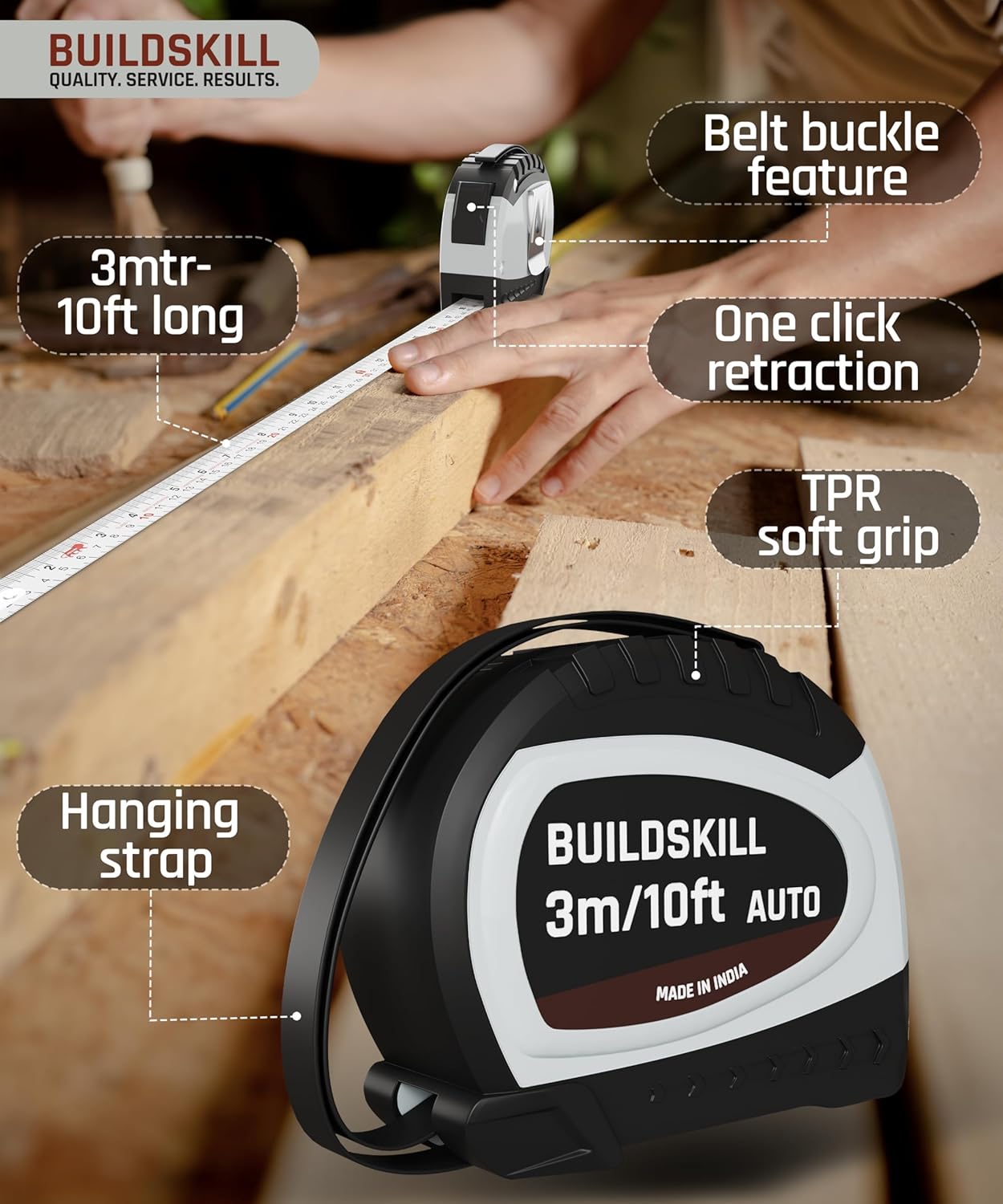 Buildskill 37 Pcs Advanced Hand Tool Kit (Home Use)