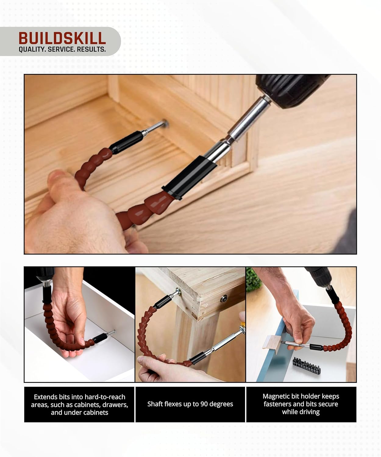 Buildskill 30CM Flexible Shaft – High-Quality and Precision