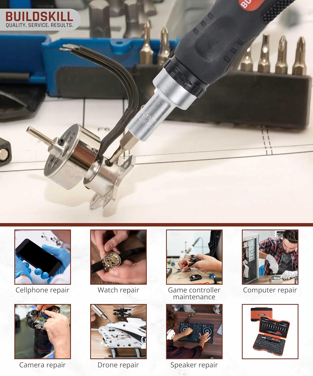 Buildskill 101 Pcs Ratchet Screwdriver Set