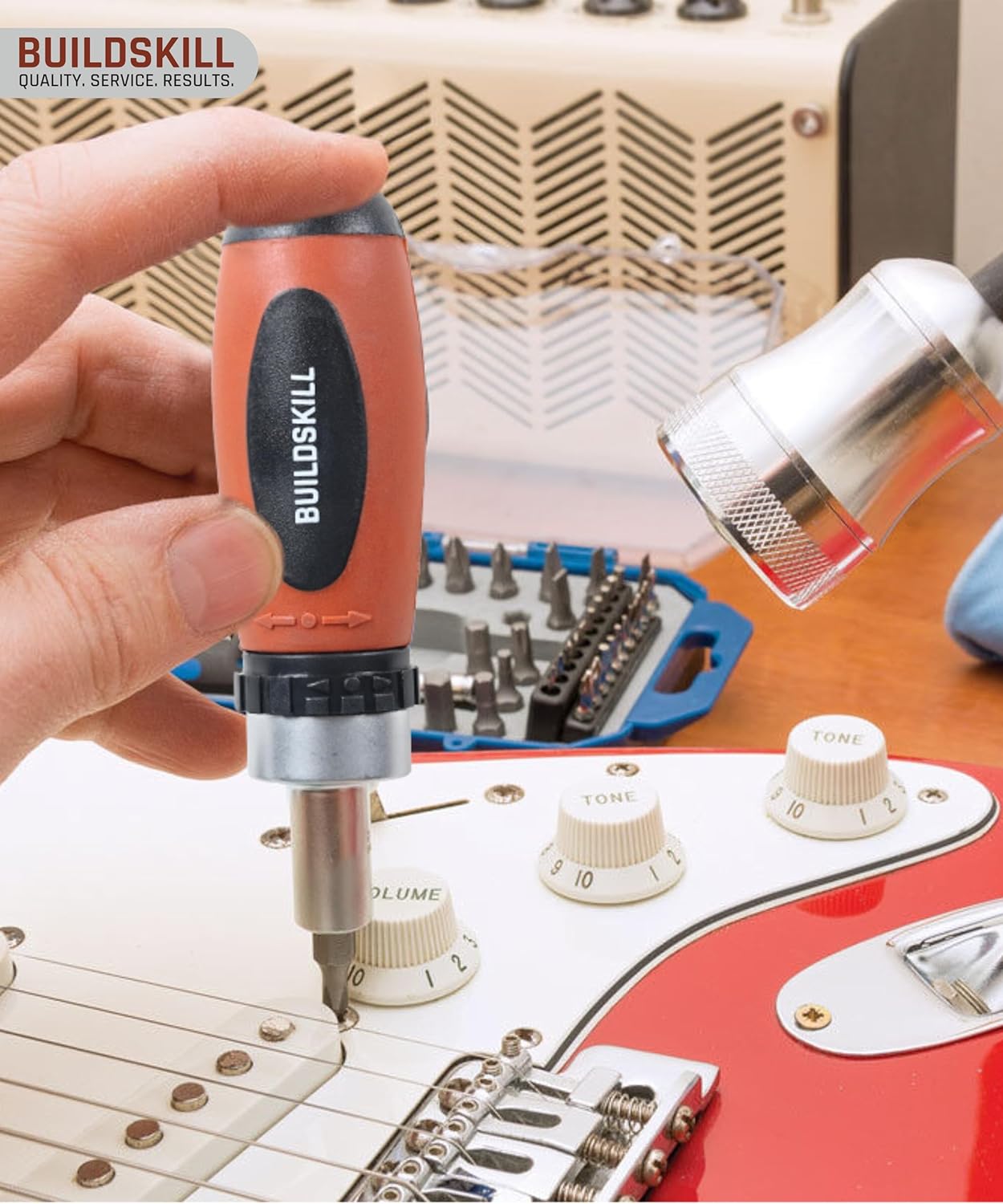 Buildskill 38 Pcs Ratchet Screwdriver Set