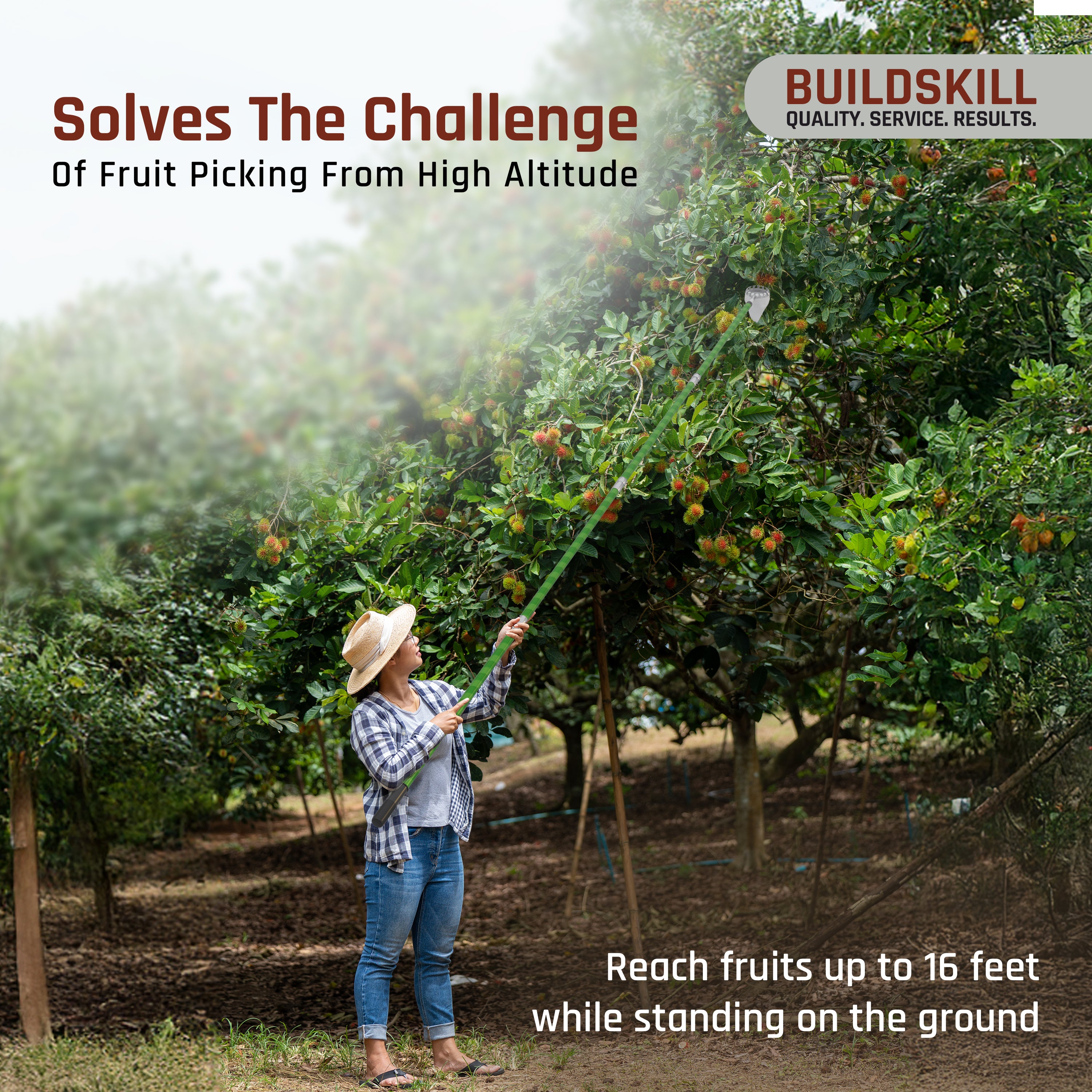 Telescopic Plucker Combo 8-16 feet