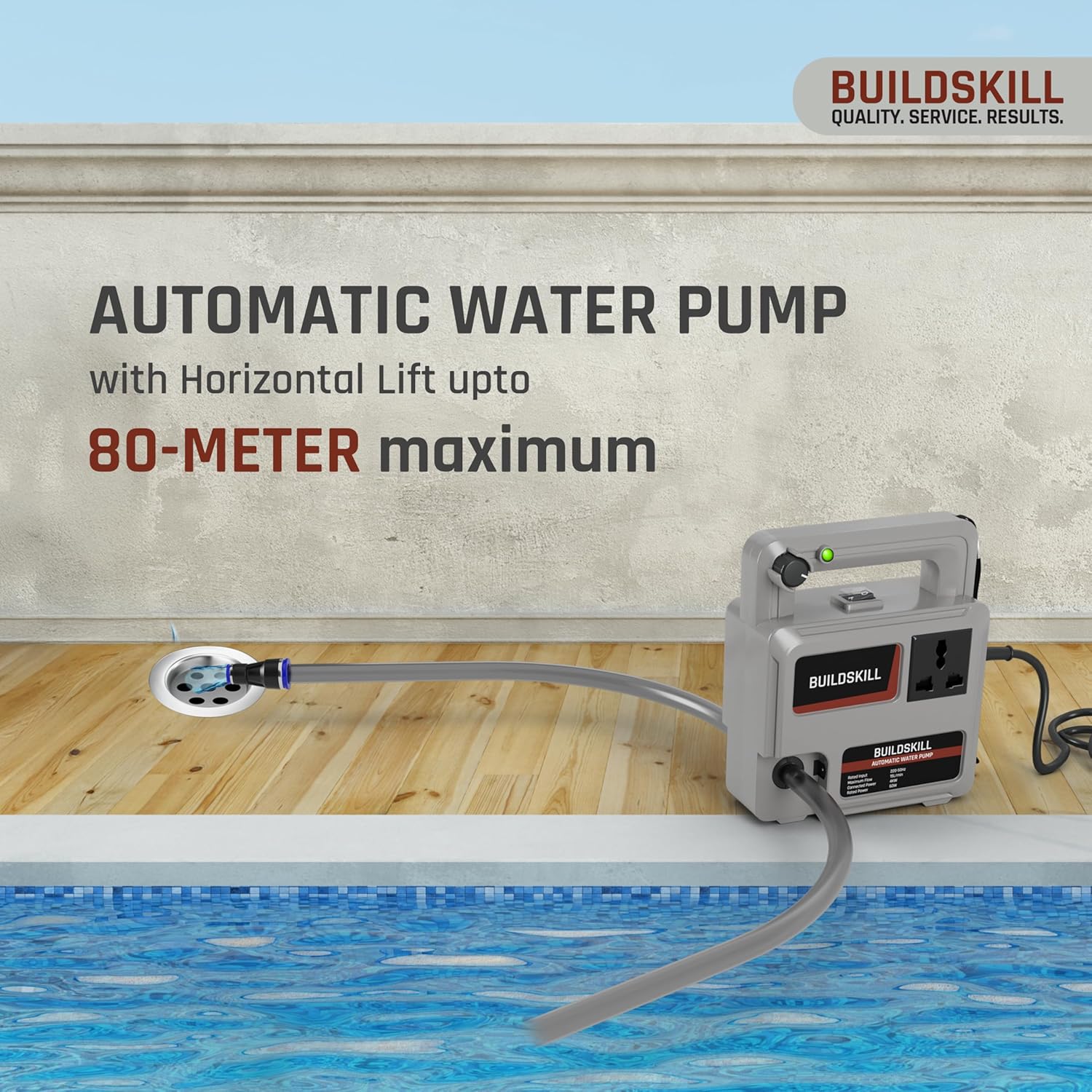 Buildskill Water Pump for Power Tools