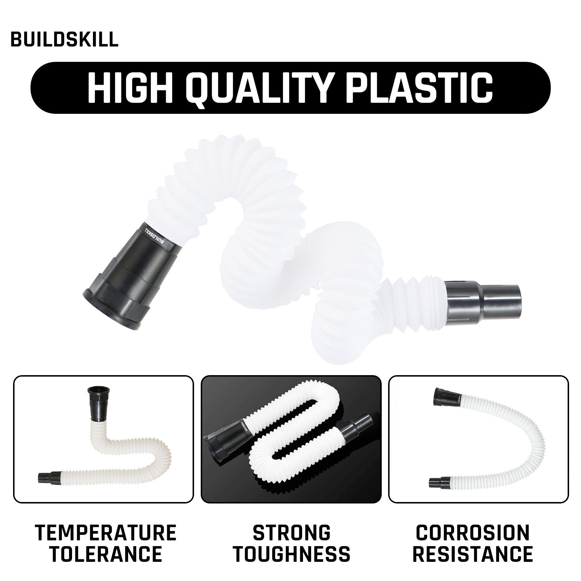 Buildskill 800MM Waste Pipe | Kitchen Sink Pipe