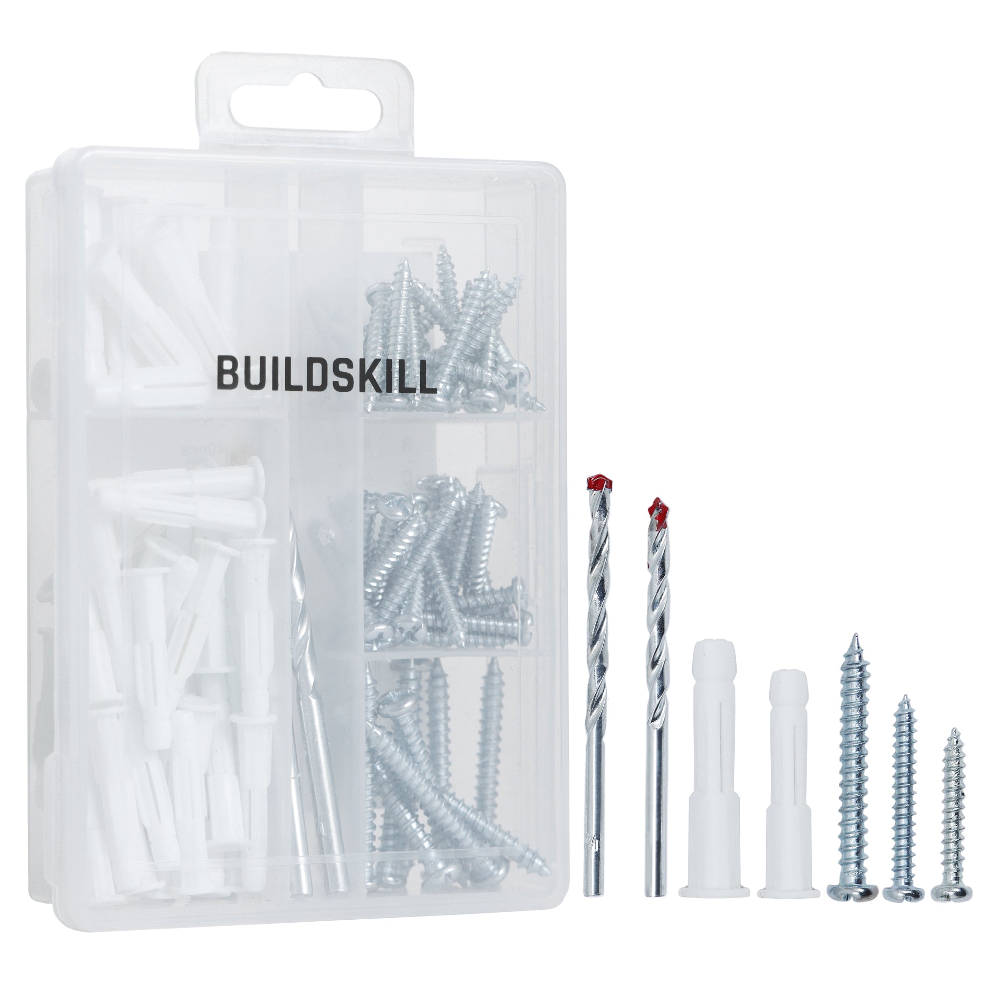 Buildskill 102 Pcs Screw Anchor Set