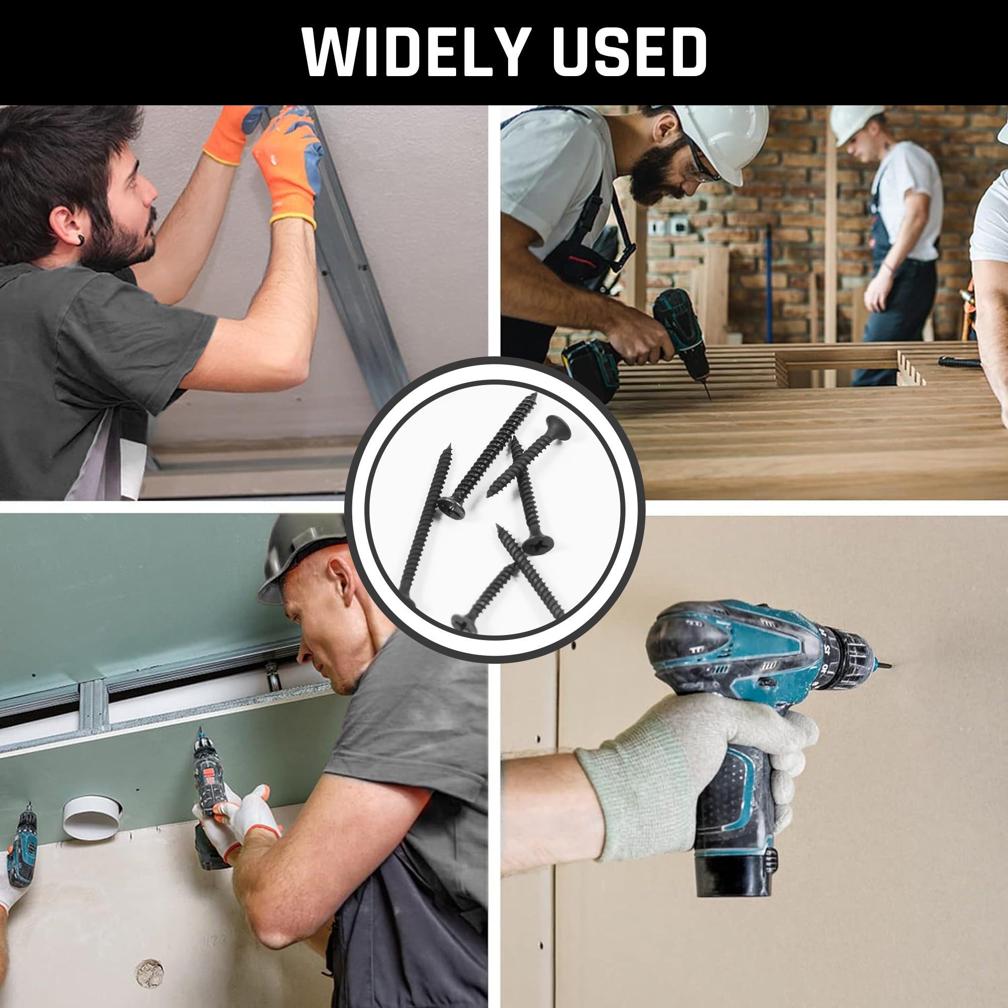 Buildskill 75 Pcs Drywall Screw Set