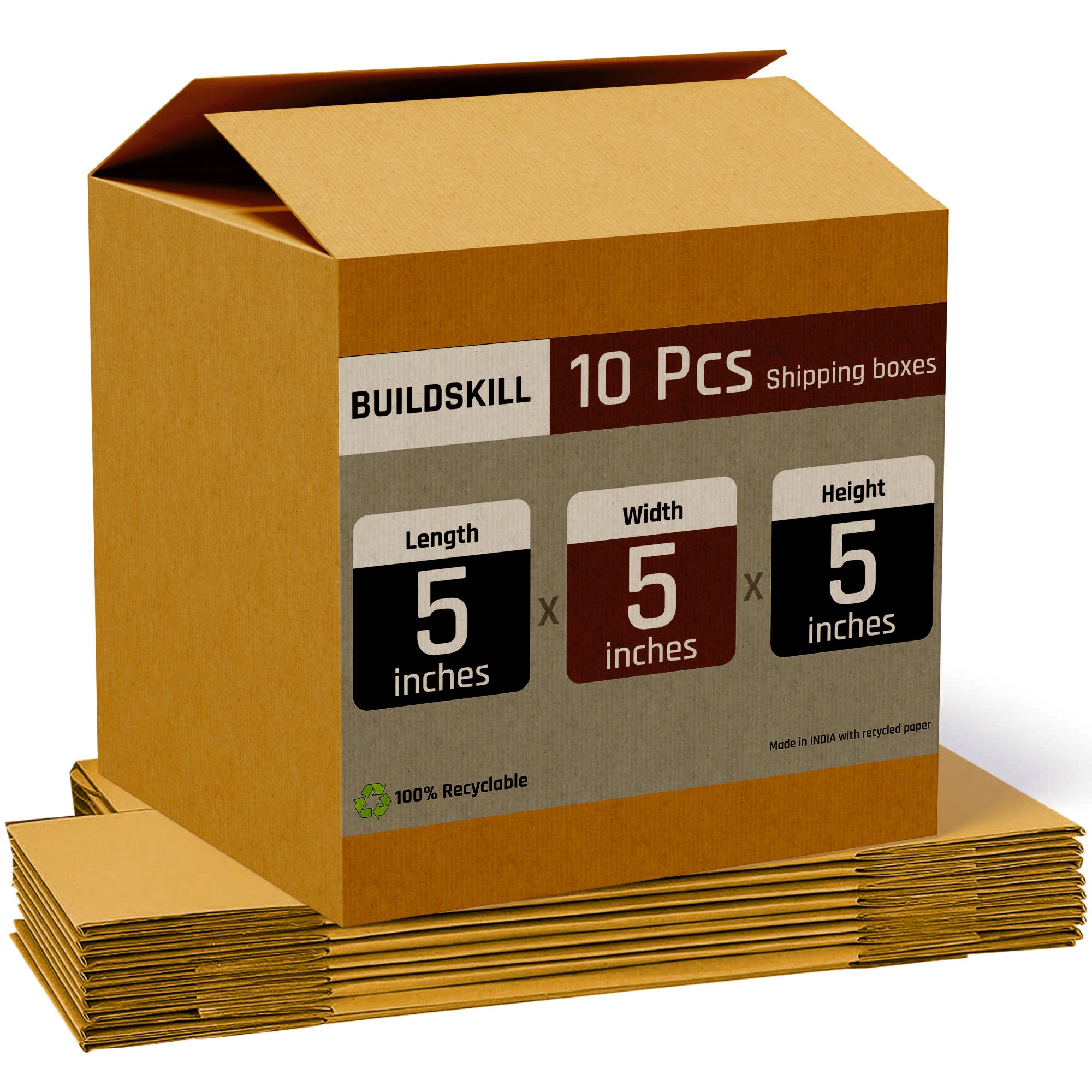 Buildskill 3 Ply Corrugated Box (XS)