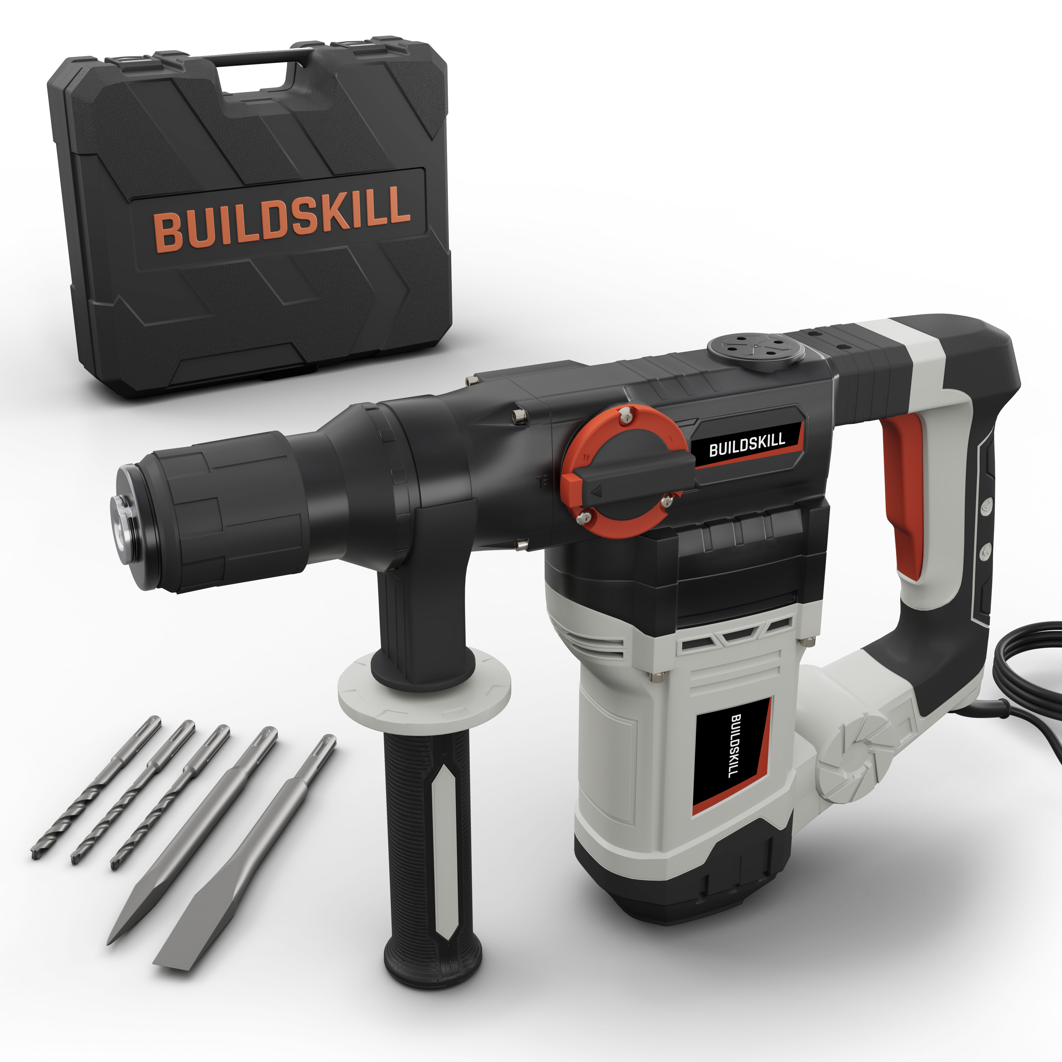 Buildskill Rotary Hammer – 26MM, 1020W for Powerful Drilling and Demolition