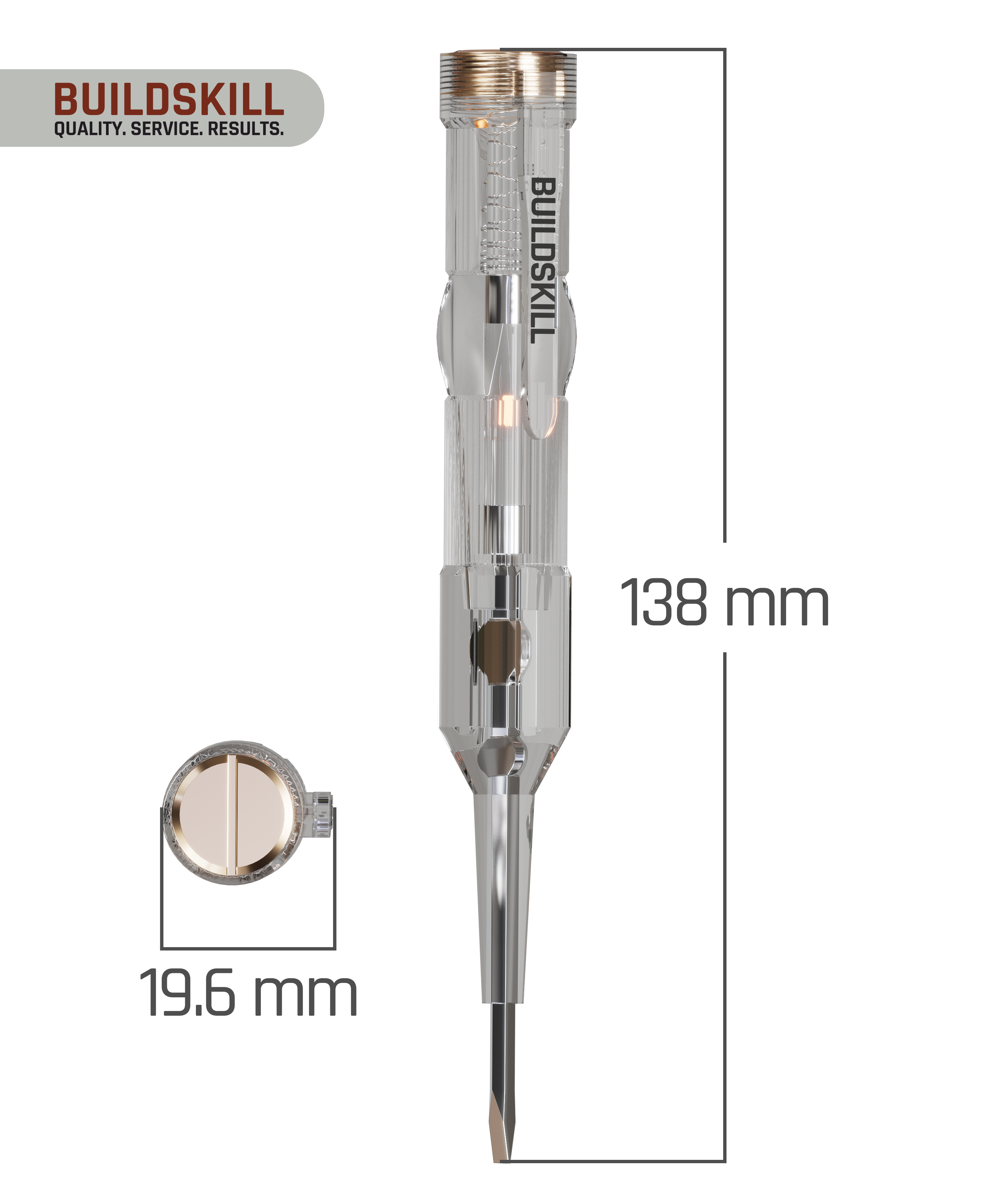 Buildskill Line Tester – Transparent and Insulated
