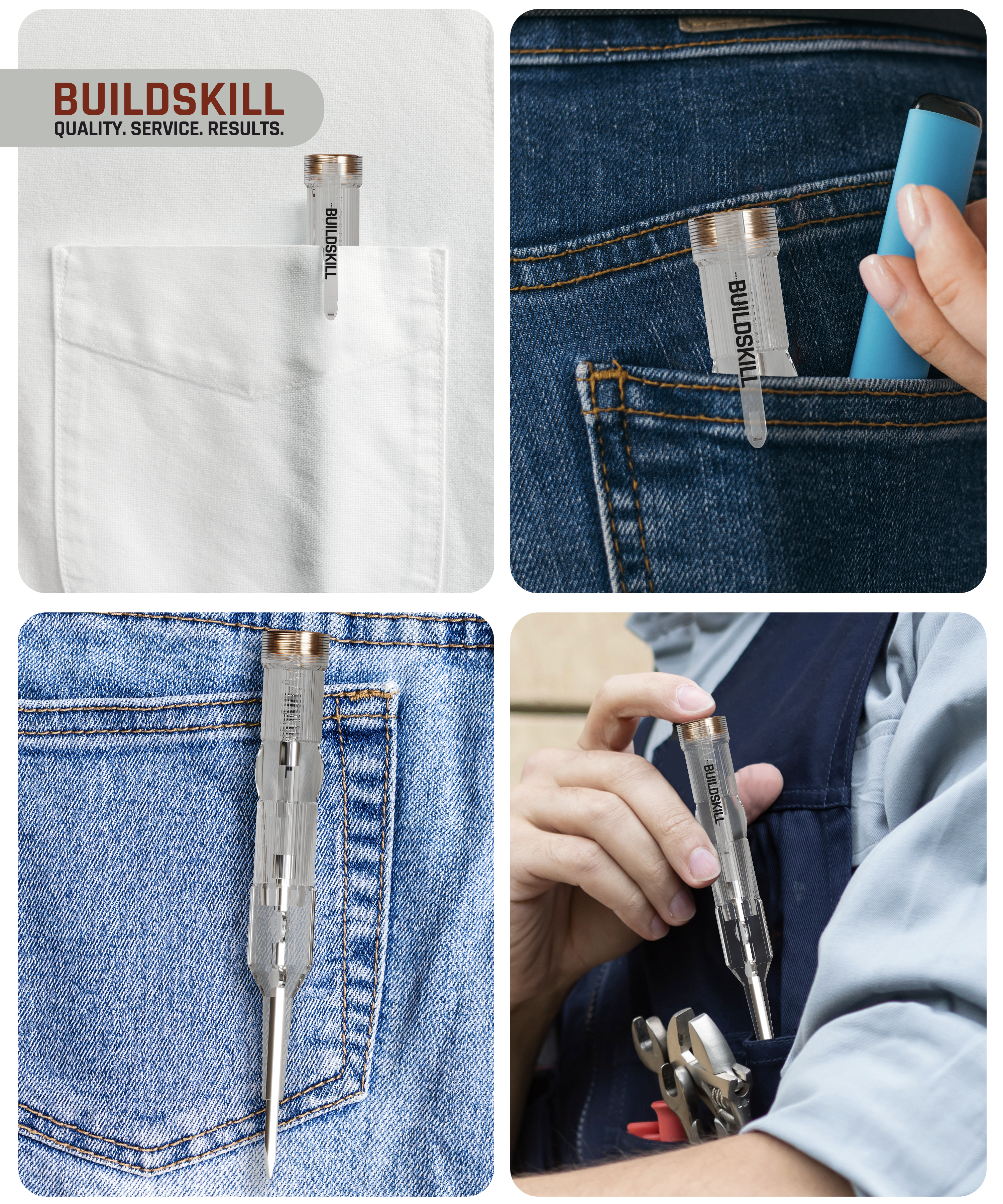 Buildskill Line Tester – Transparent and Insulated