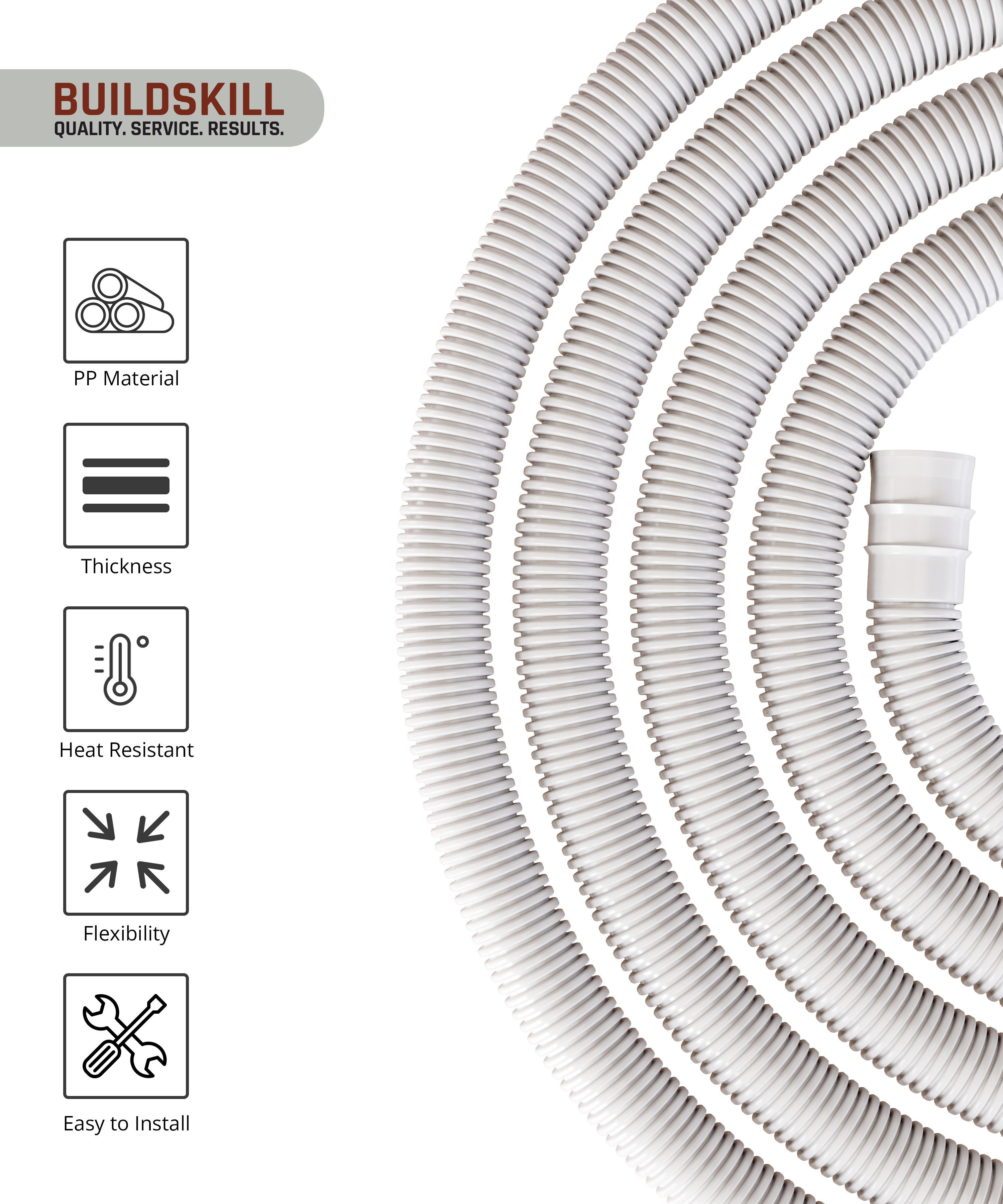 Buildskill Inlet Pipe For Haier Semi Automatic Washing Machine