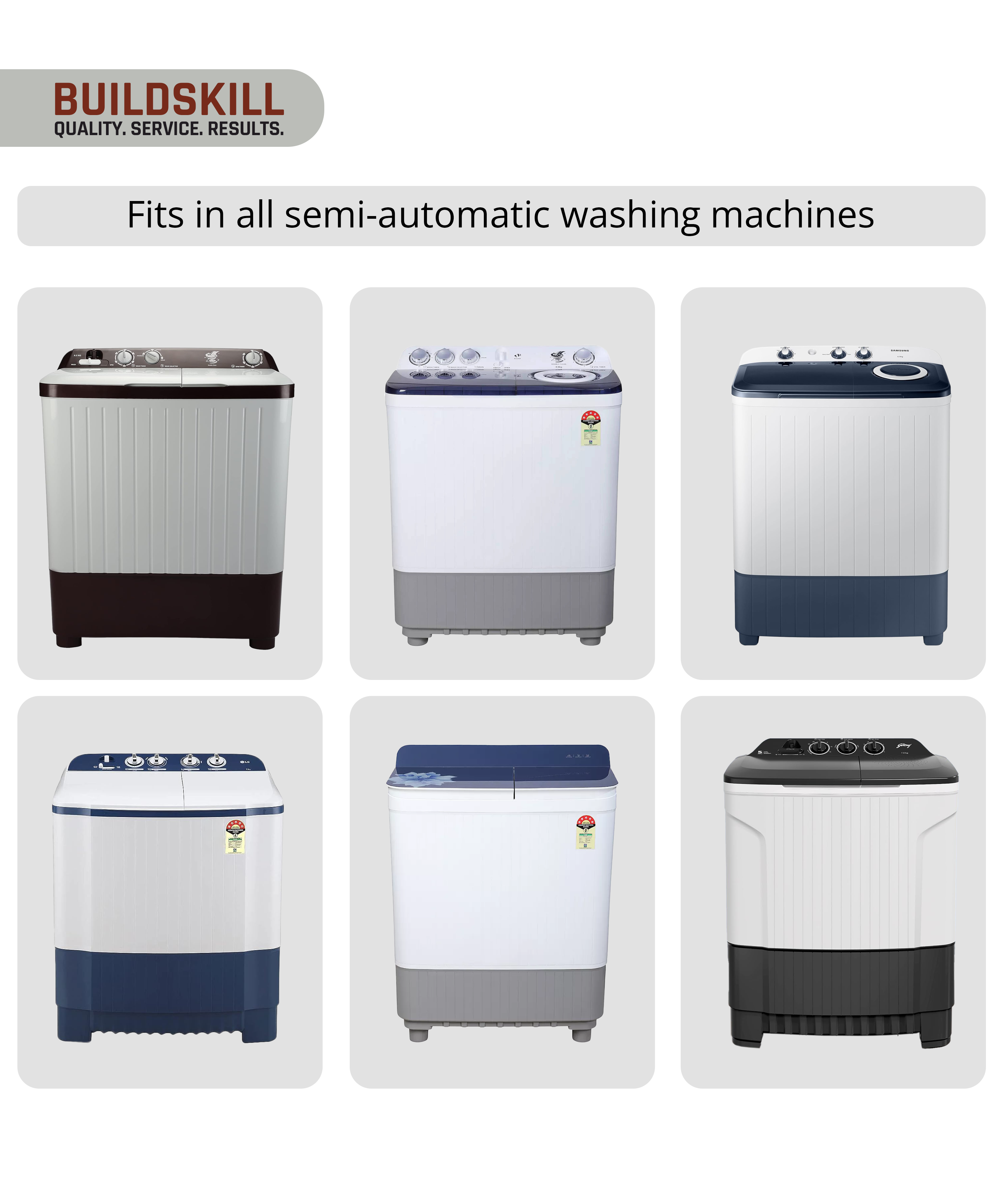 Buildskill Inlet Pipe For Semi Automatic Washing Machine