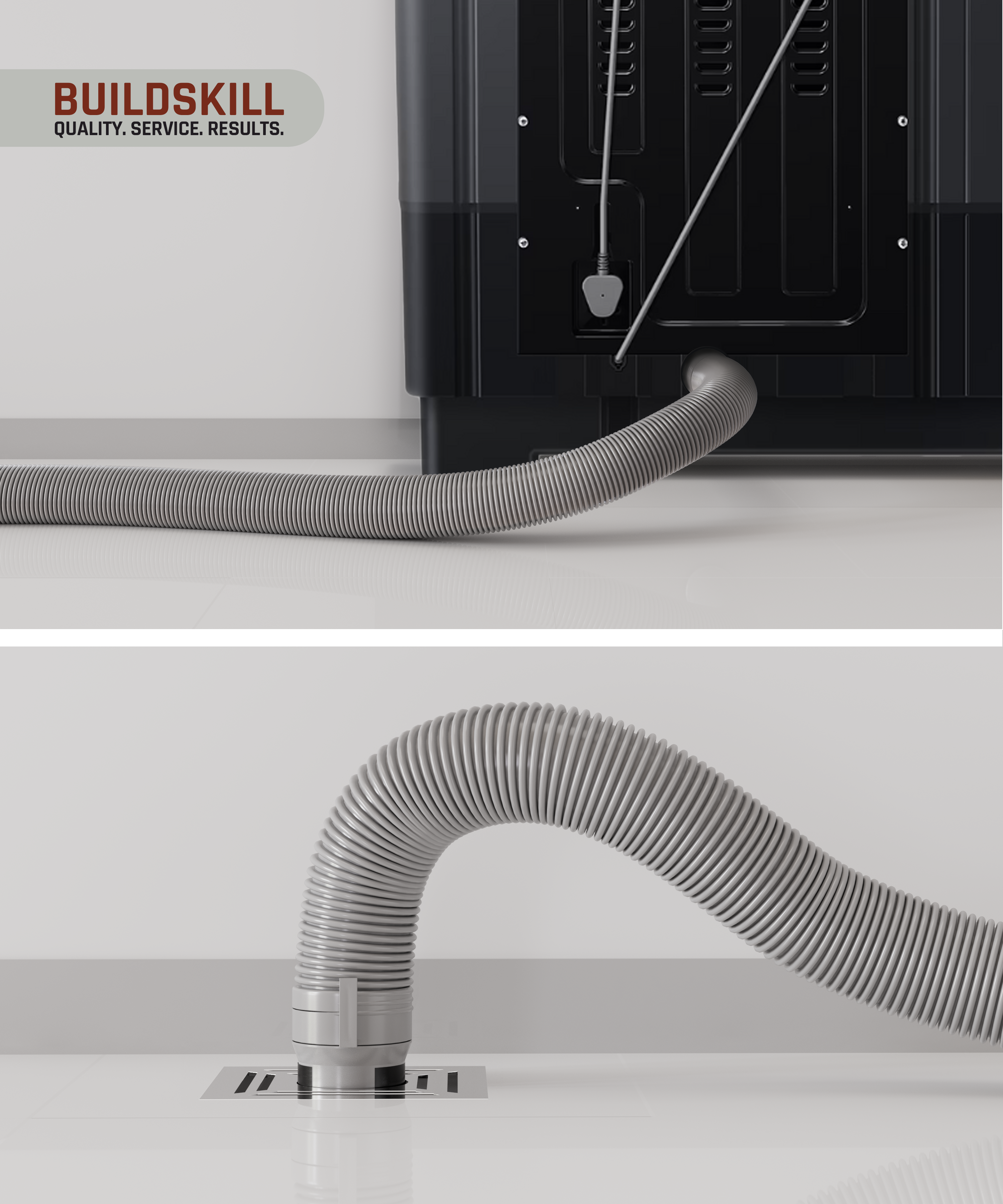 Buildskill Drain Pipe For Semi Automatic Washing Machine