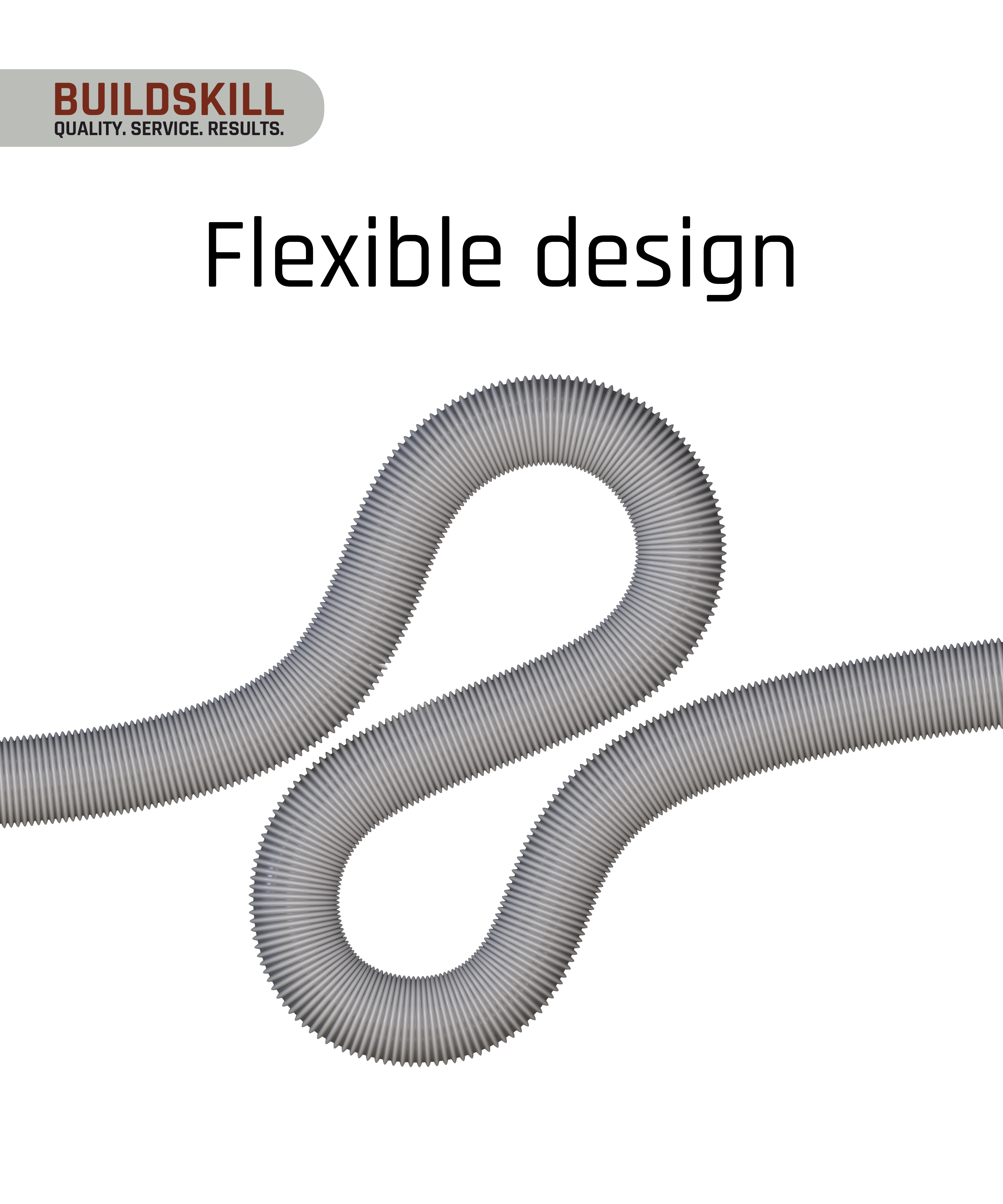 BUILDSKILL Drain Pipe for Fully Automatic Washing Machine – Haier Model