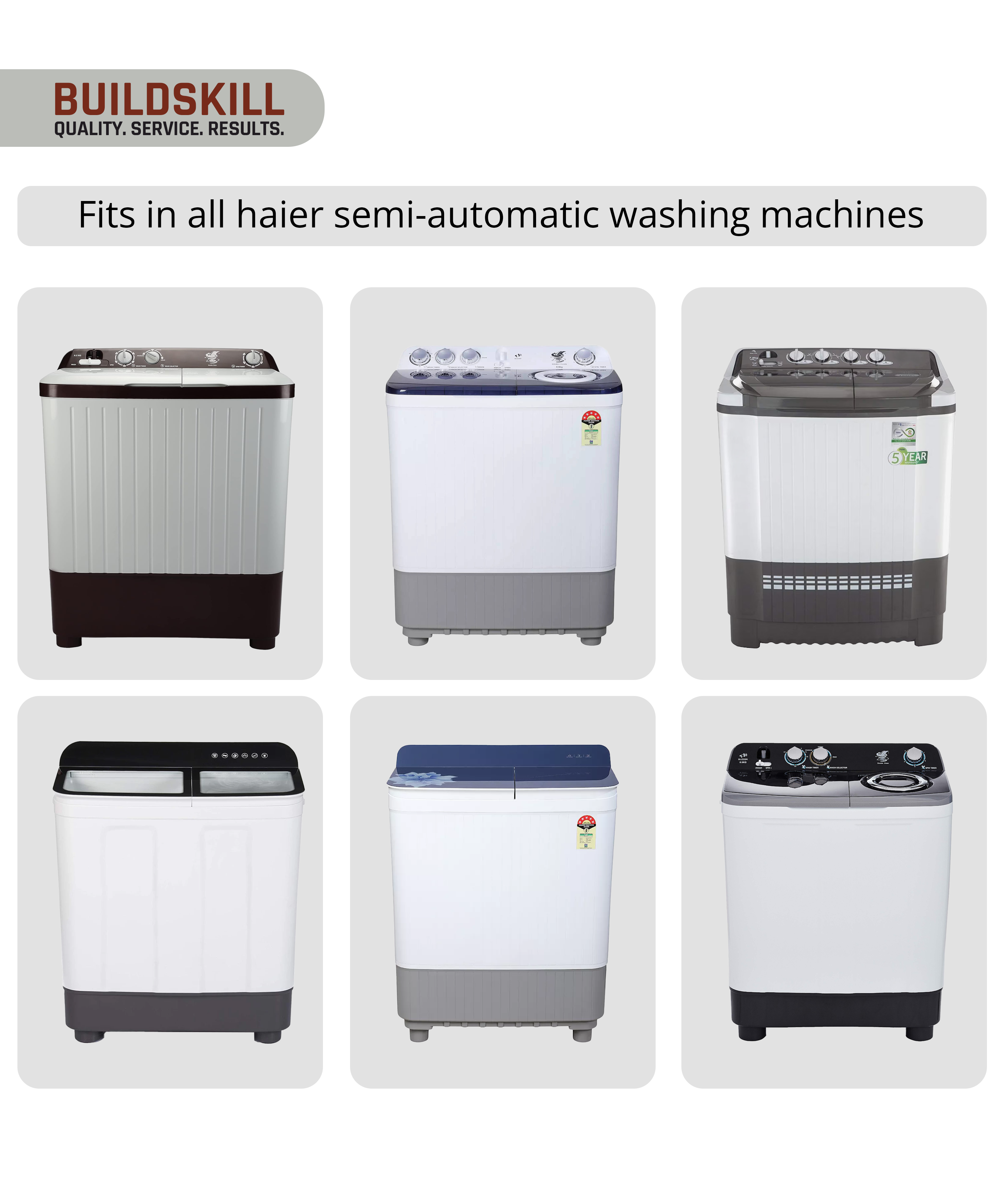 Buildskill Inlet Pipe For Haier Semi Automatic Washing Machine