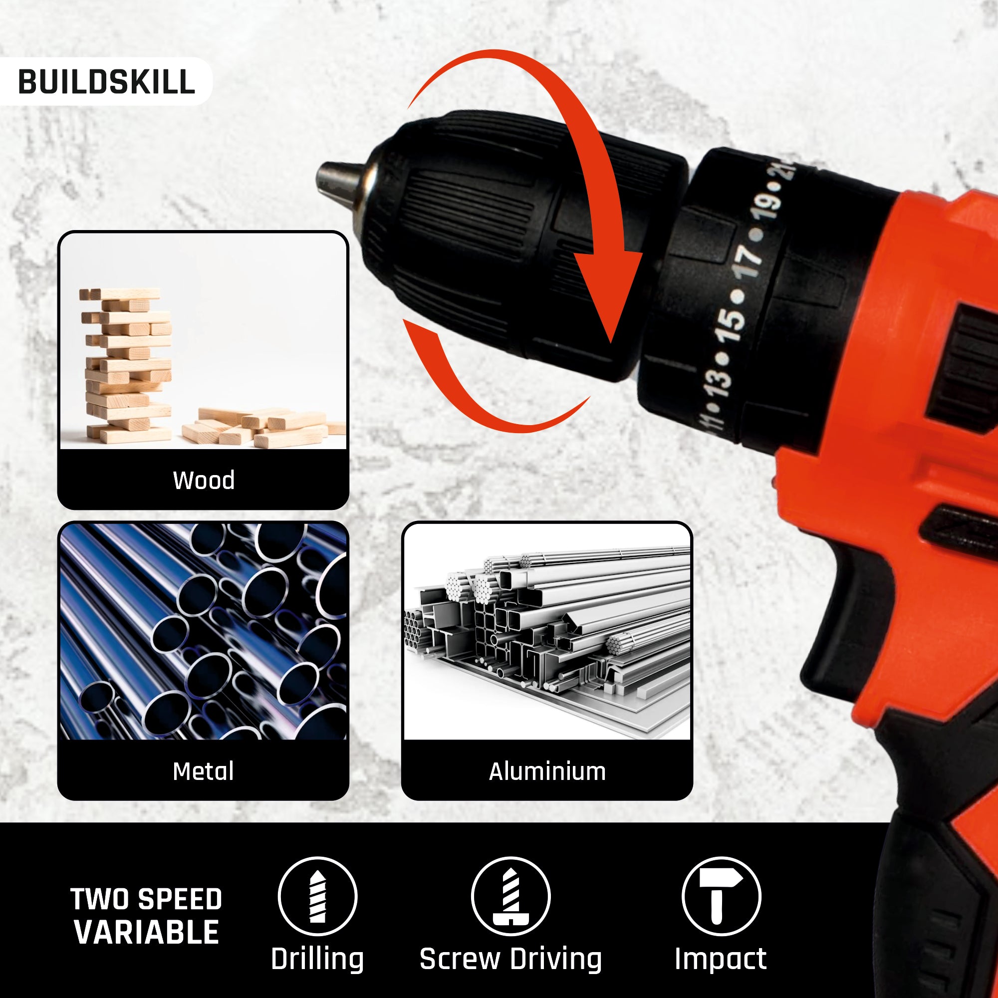 Cordless Impact Drill 20V