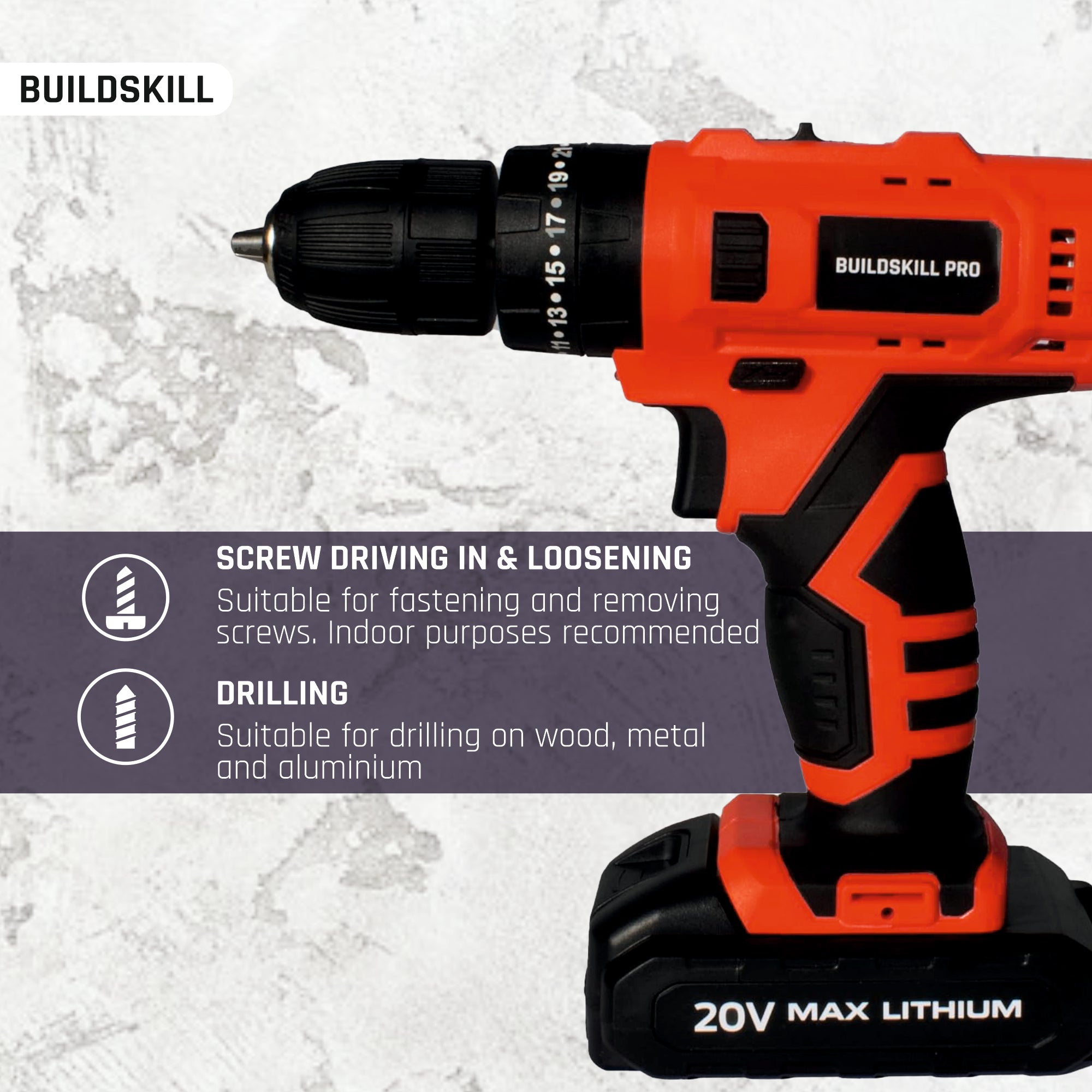 Cordless Impact Drill 20V