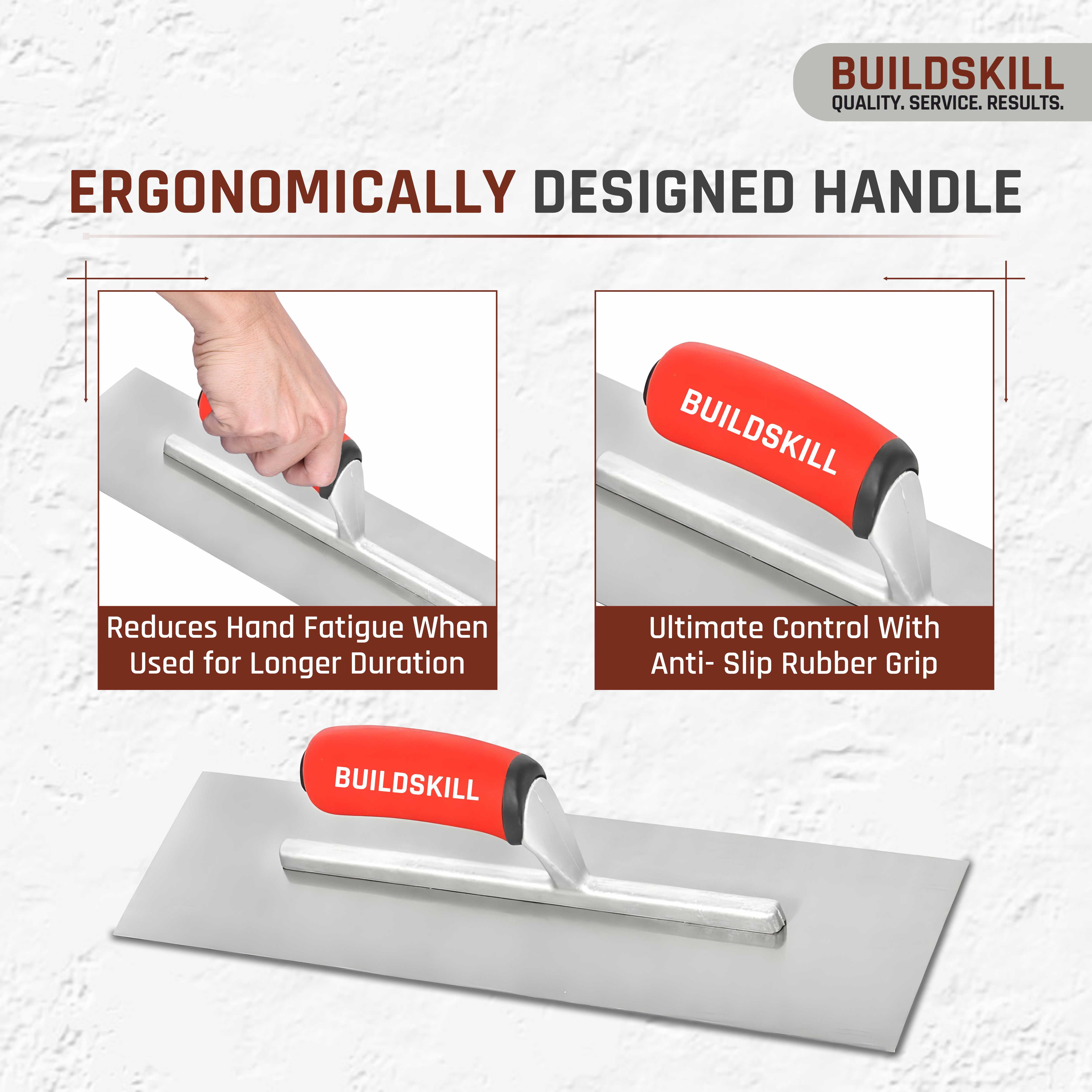 Buildskill 15 Inches Plastering Trowel – Ideal for Smooth Finishing