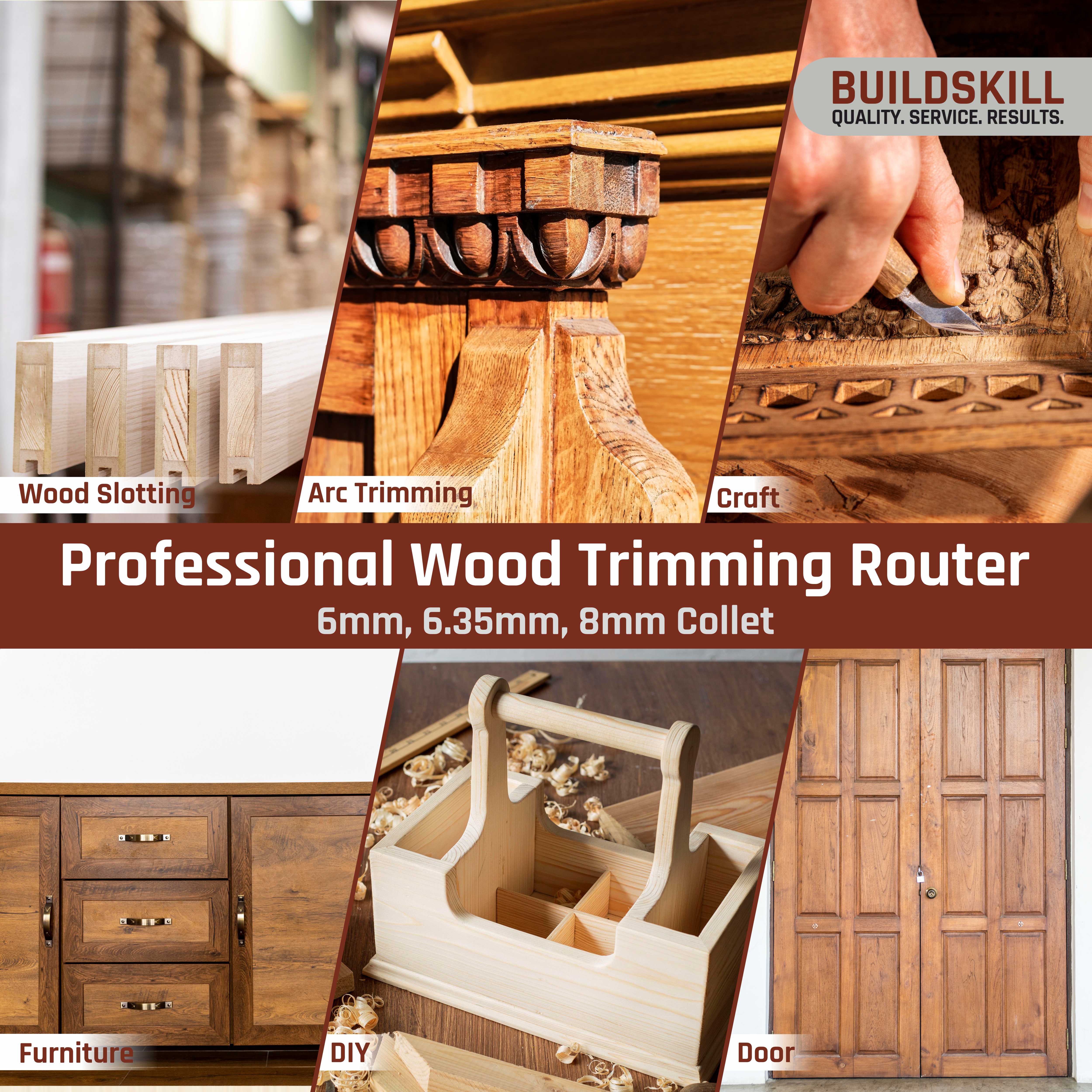 Buildskill 550W Wood Router Machine