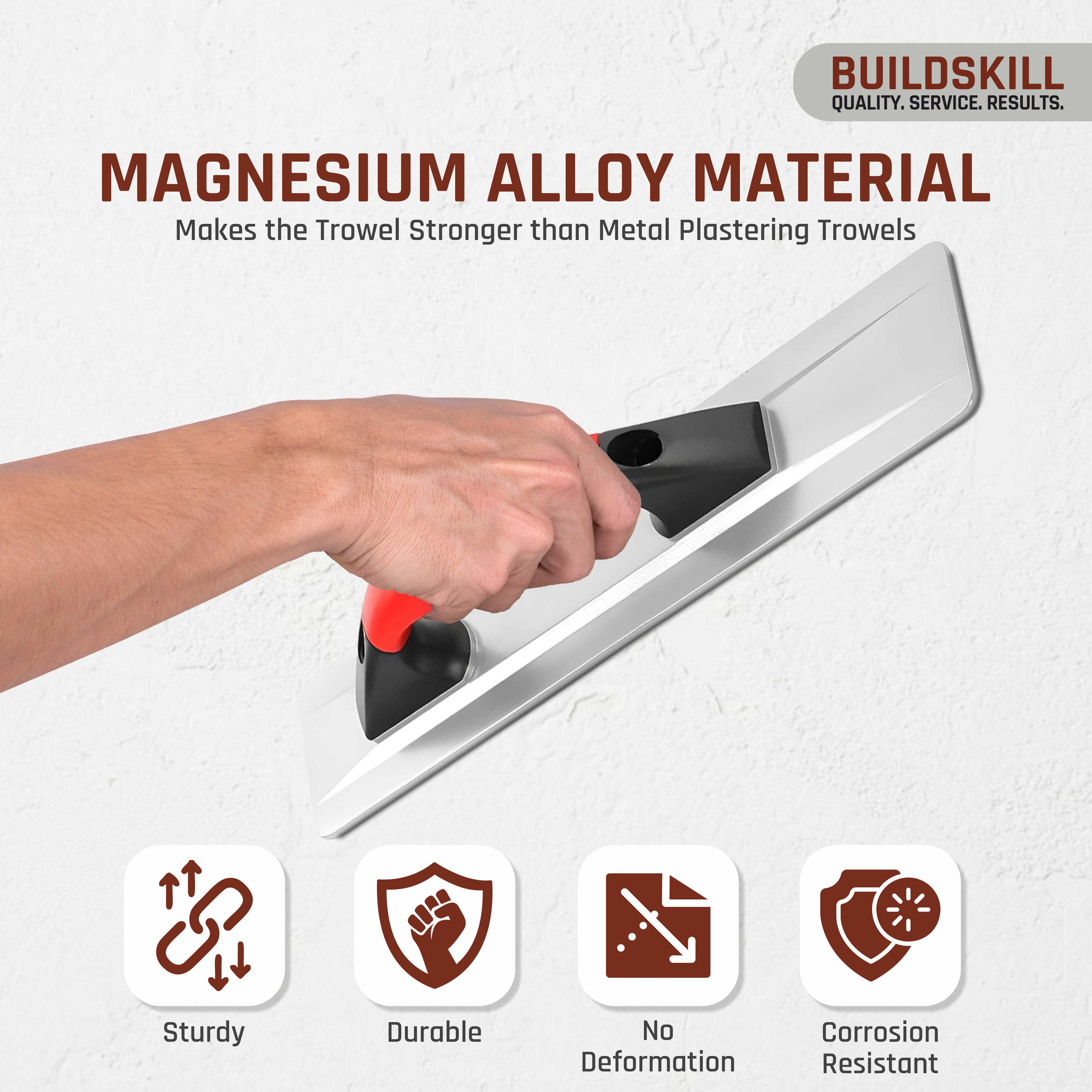 Buildskill 15 Inches Plastering Trowel – Ideal for Smooth Finishing