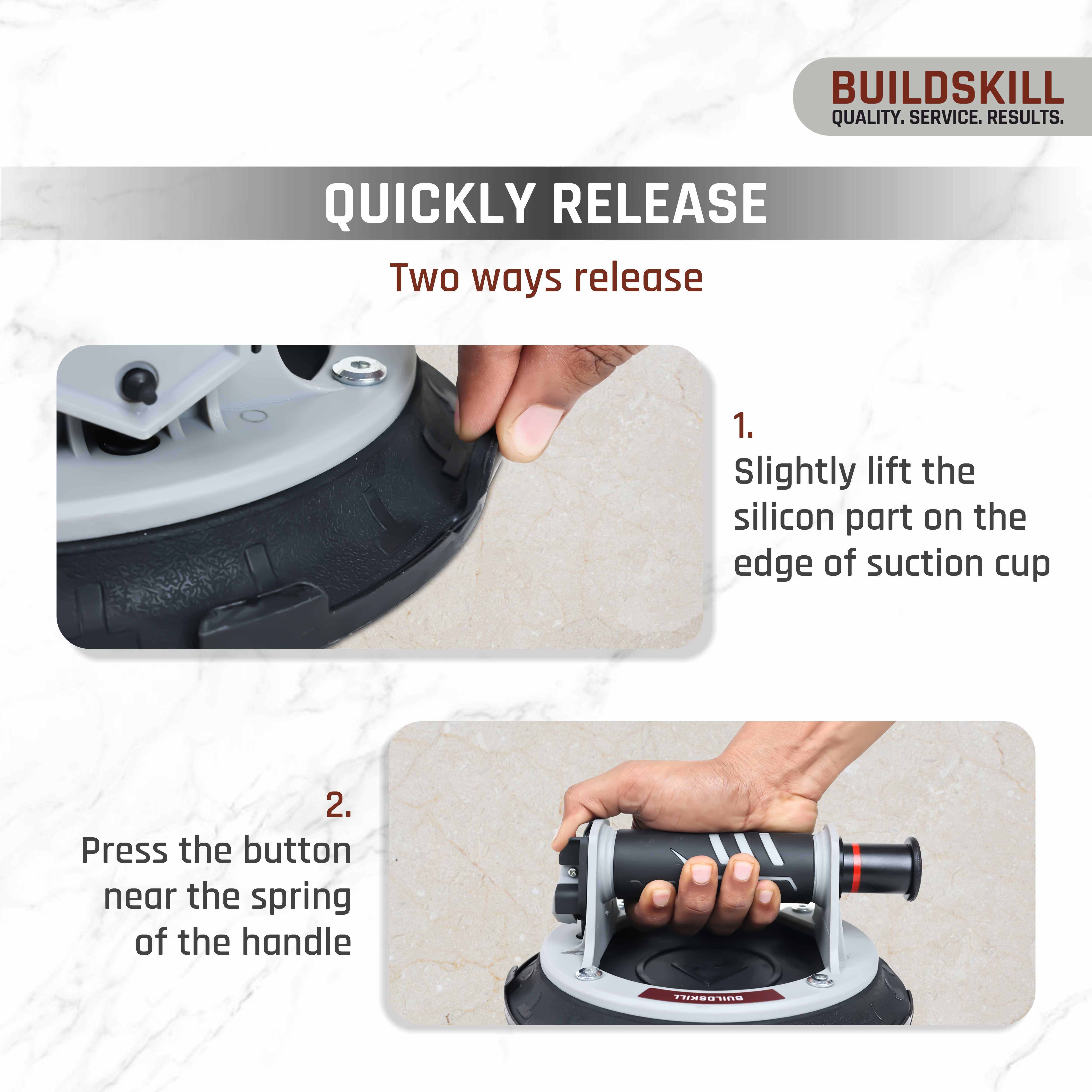 Buildskill Tile Lifter Manual with Meter