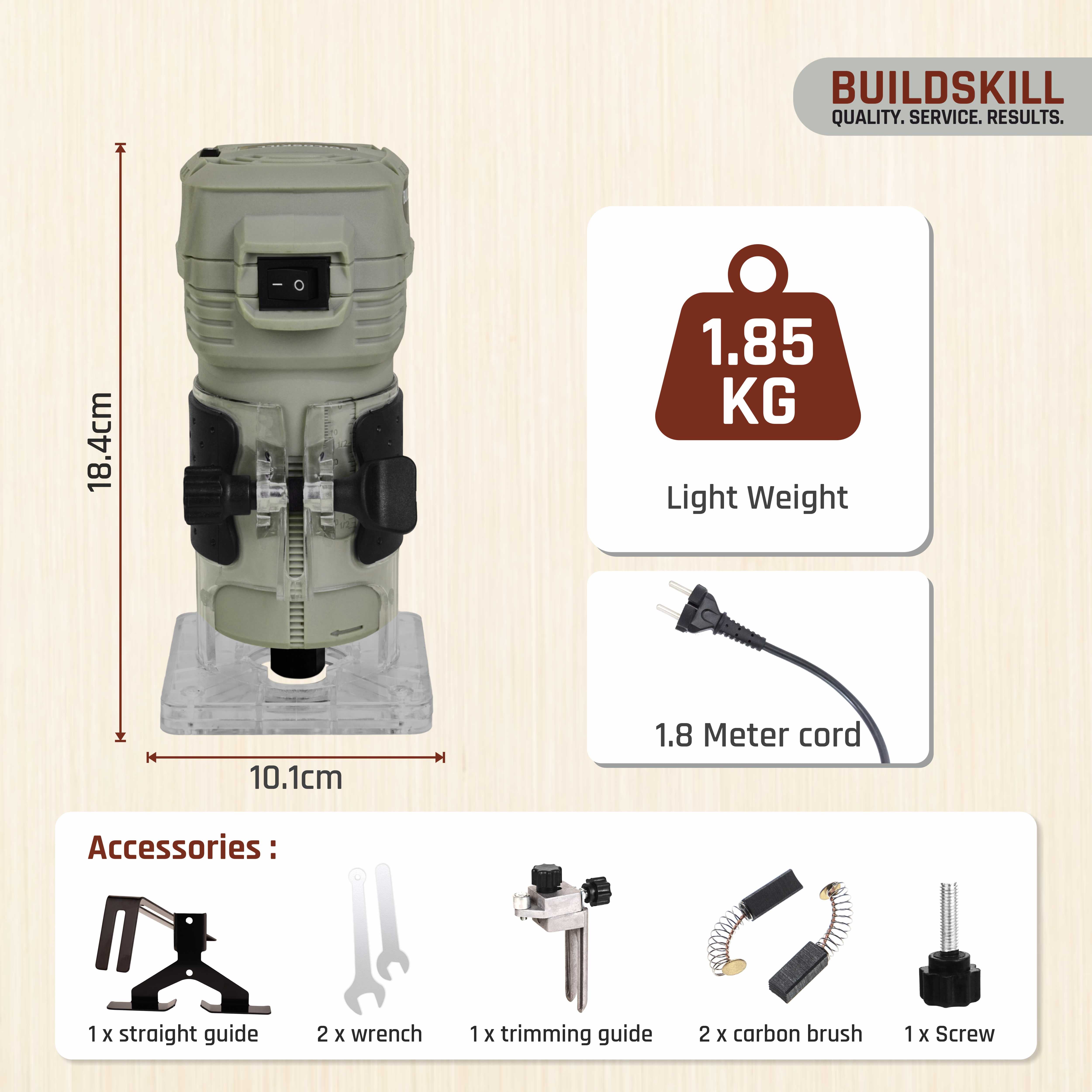 Buildskill 550W Wood Router Machine