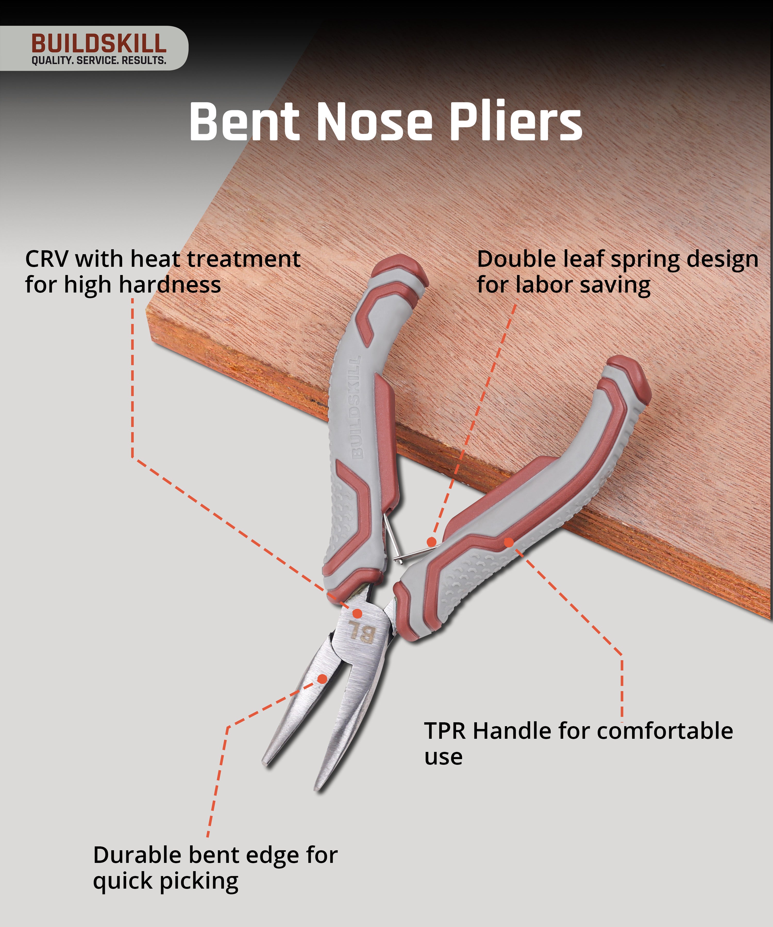 Mini plier Bent Nose BMP0105