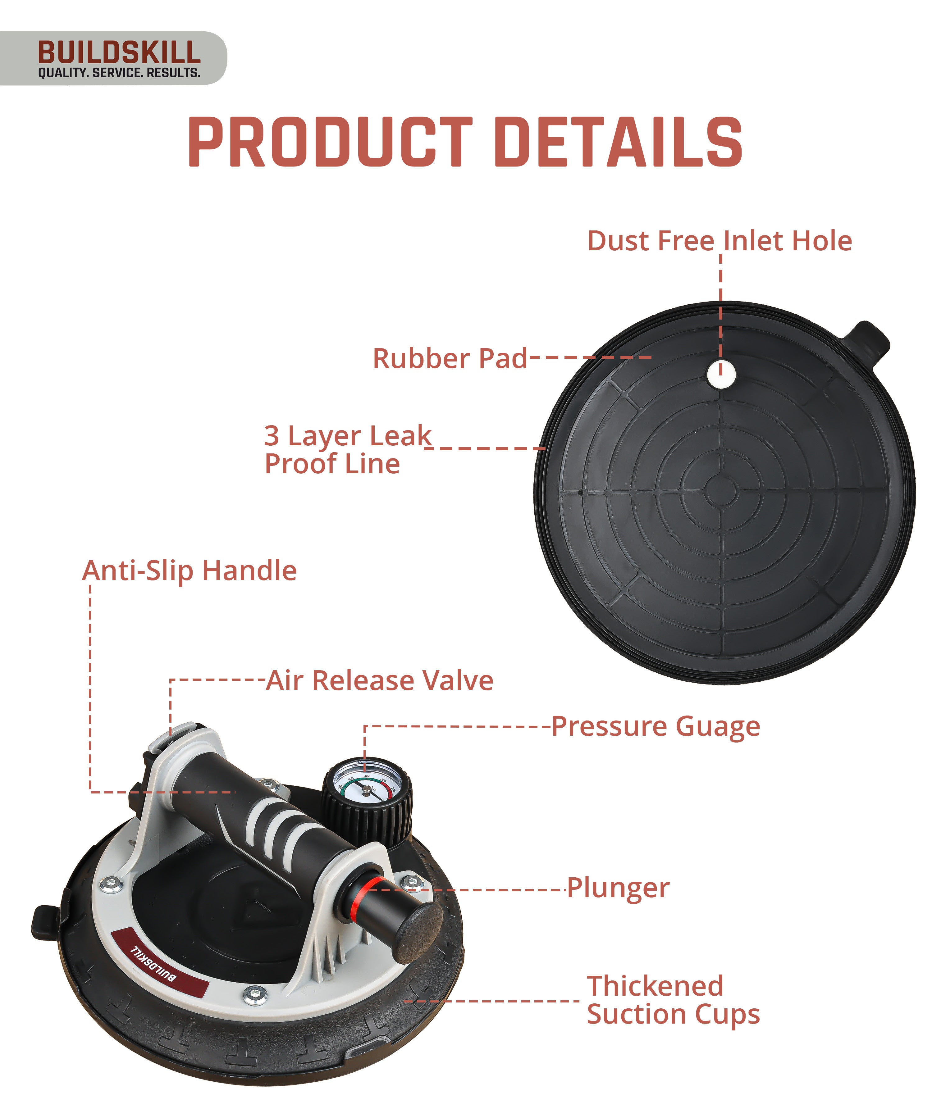 Tile Lifter Manual with Meter