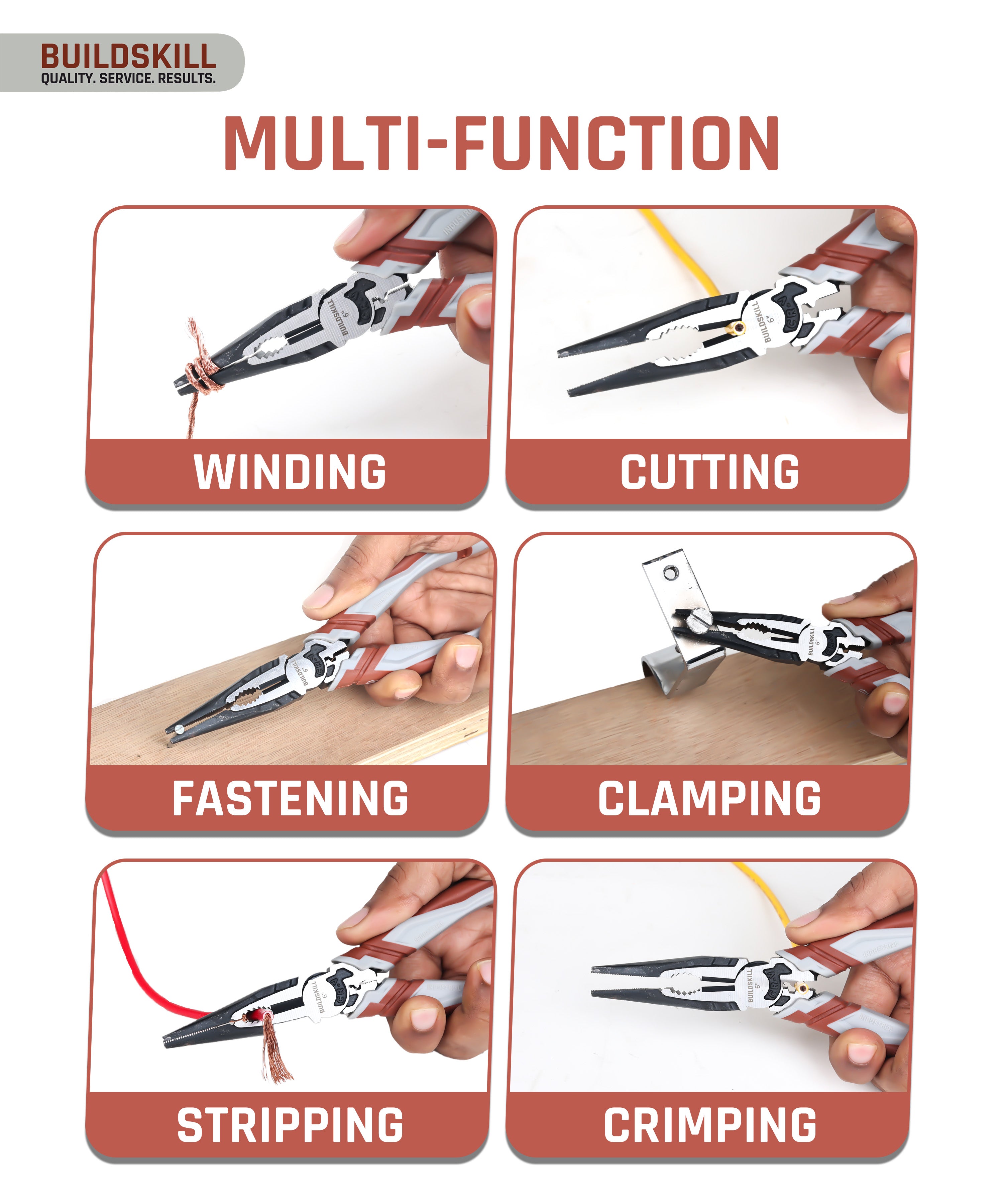 Nose Plier CNC 6 inches