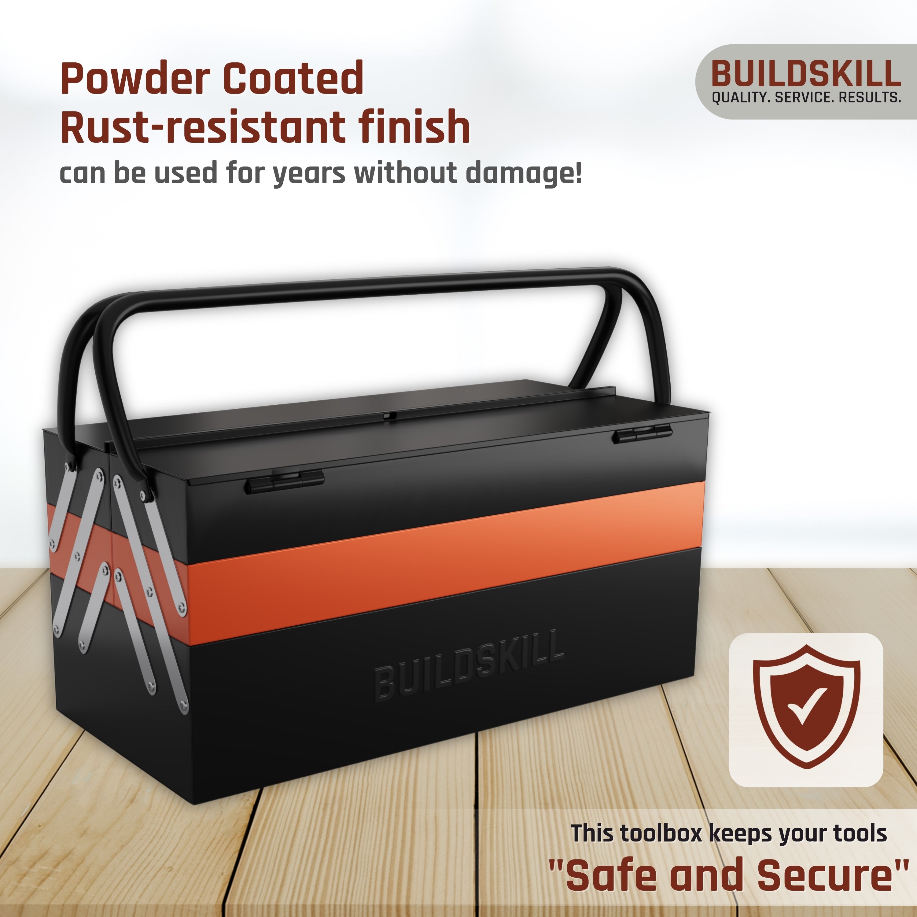 Buildskill Tool Box 21" - 3-Cabinet