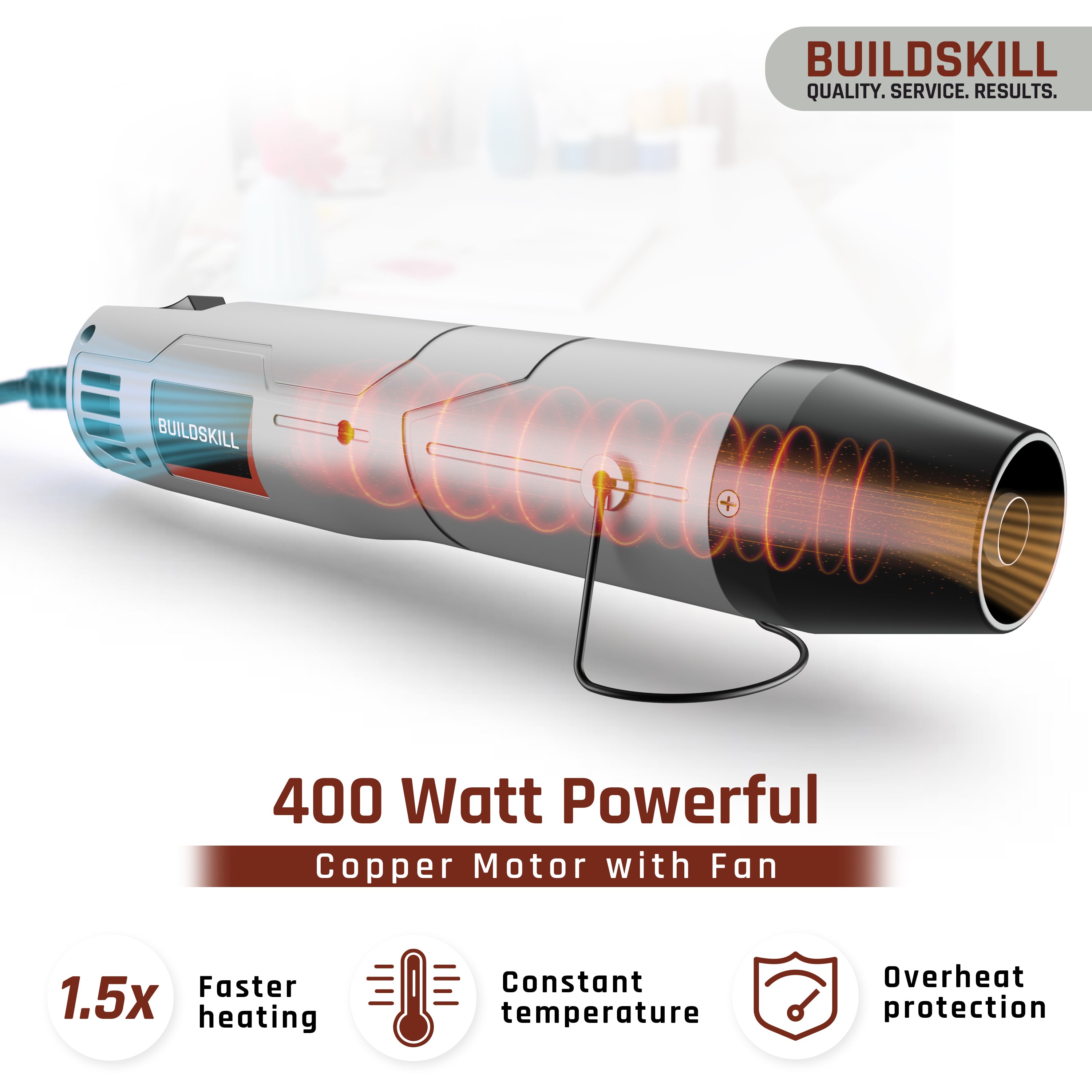 Buildskill 400W Heat Gun