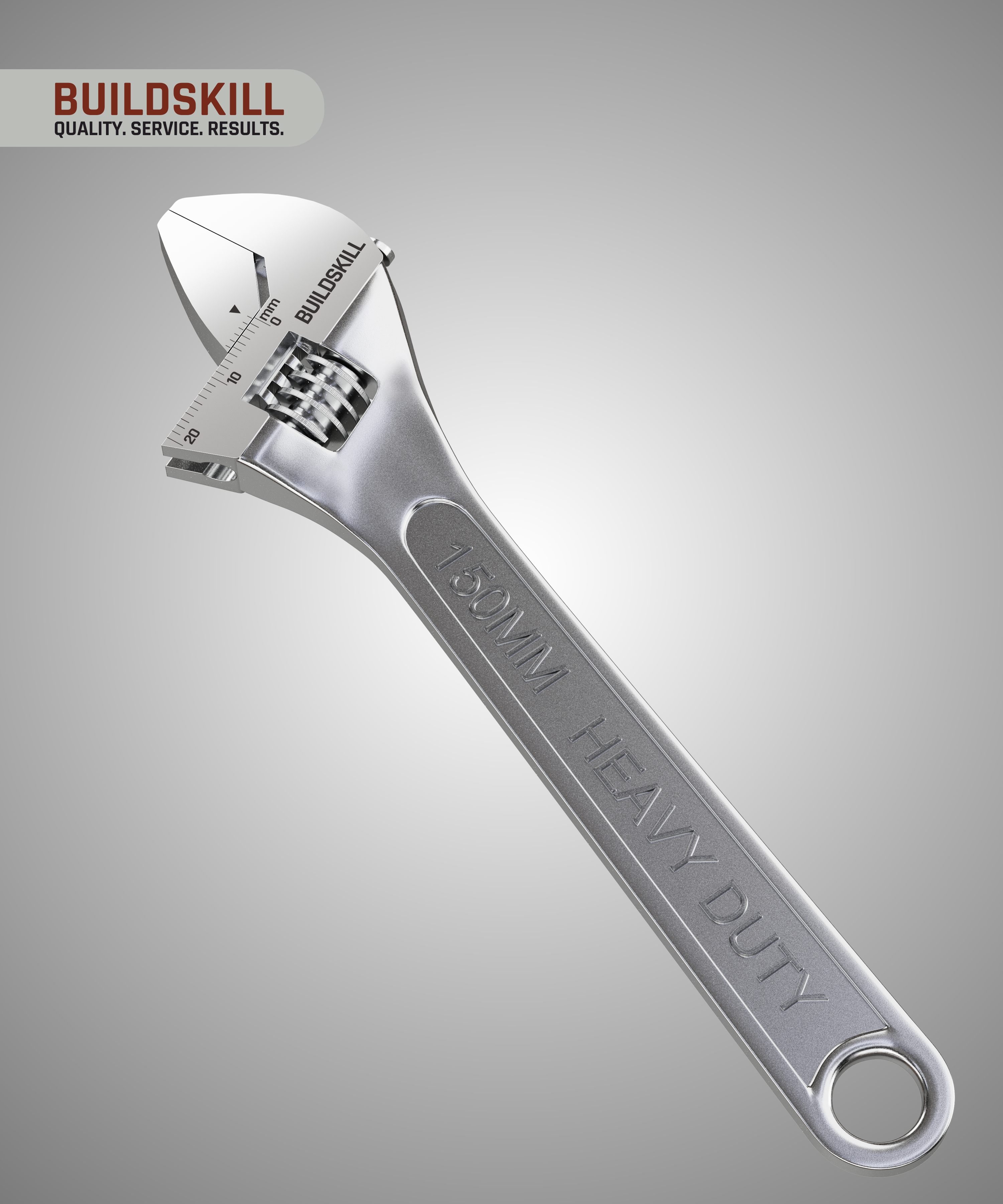 Adjustable Wrench (Chrome)