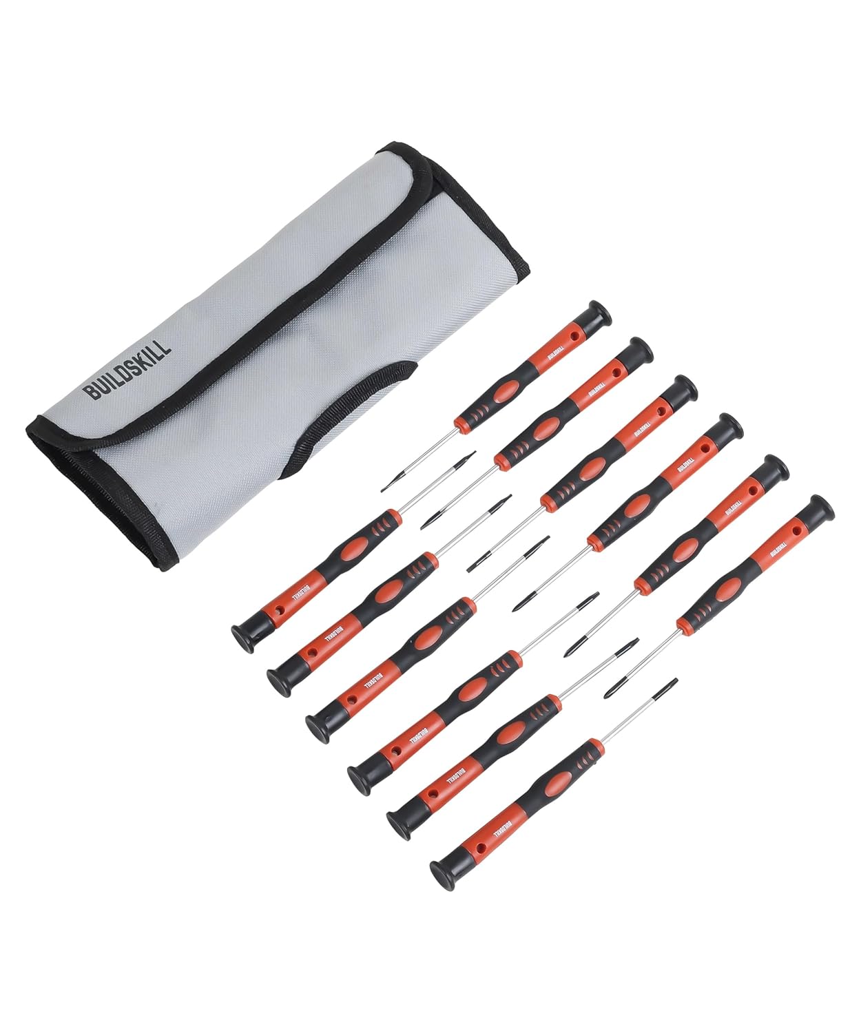 Buildskill 12 Pcs Precision Screwdriver Set