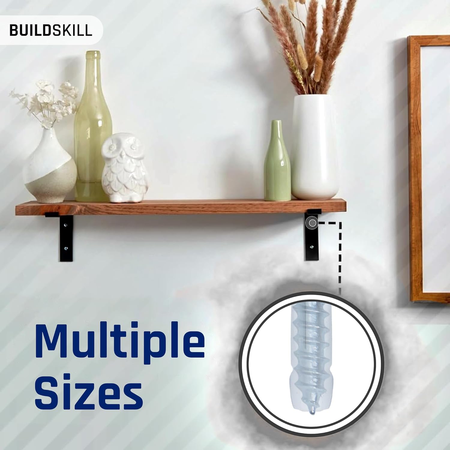 Buildskill 102 Pcs Screw Anchor Set