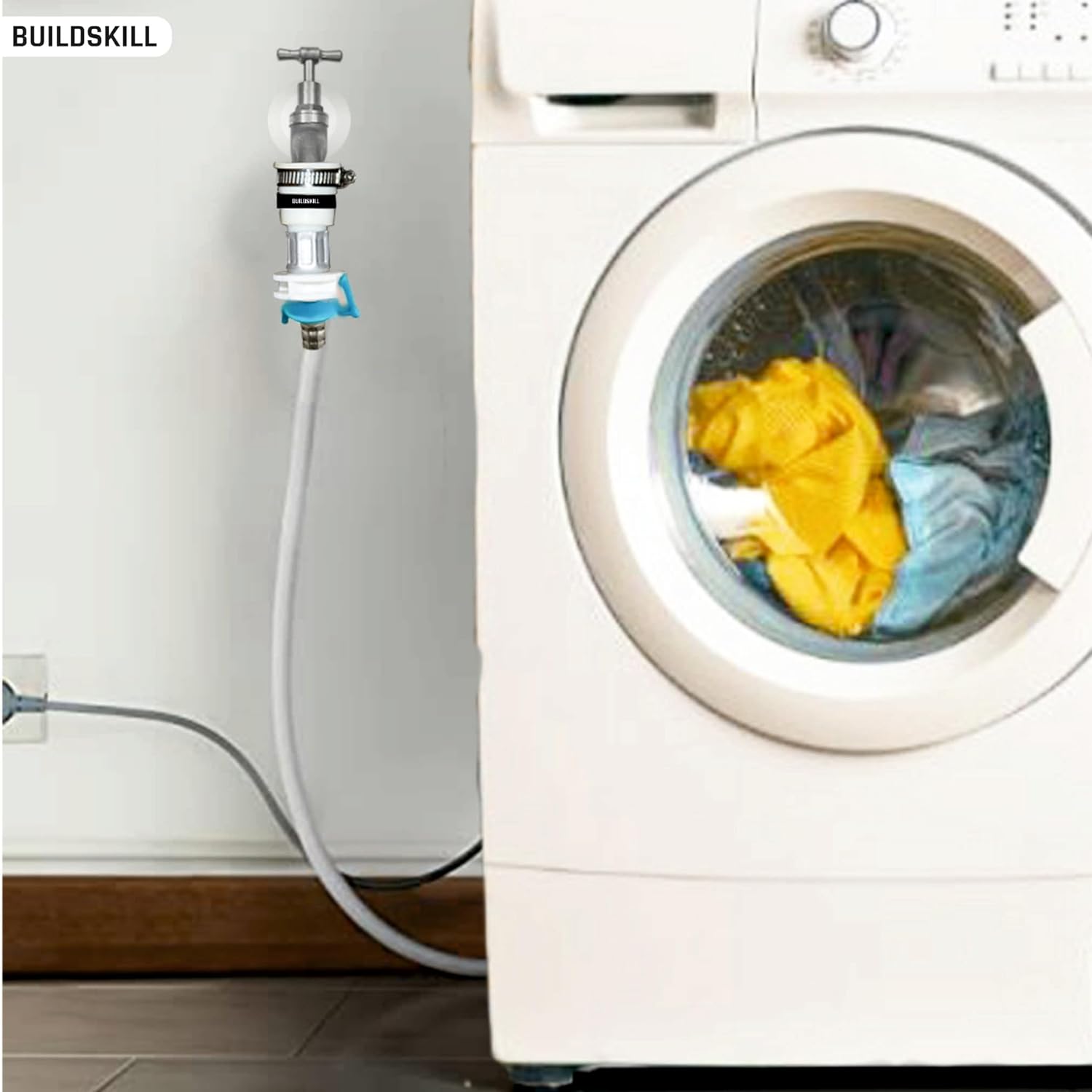 Fully Automatic Washing Machine Inlet Pipe+ Tap Adaptor