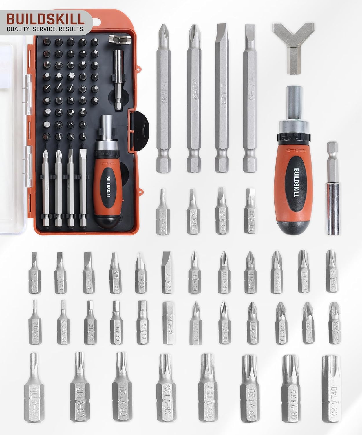 Screwdriver Set 49 pcs Ratchet