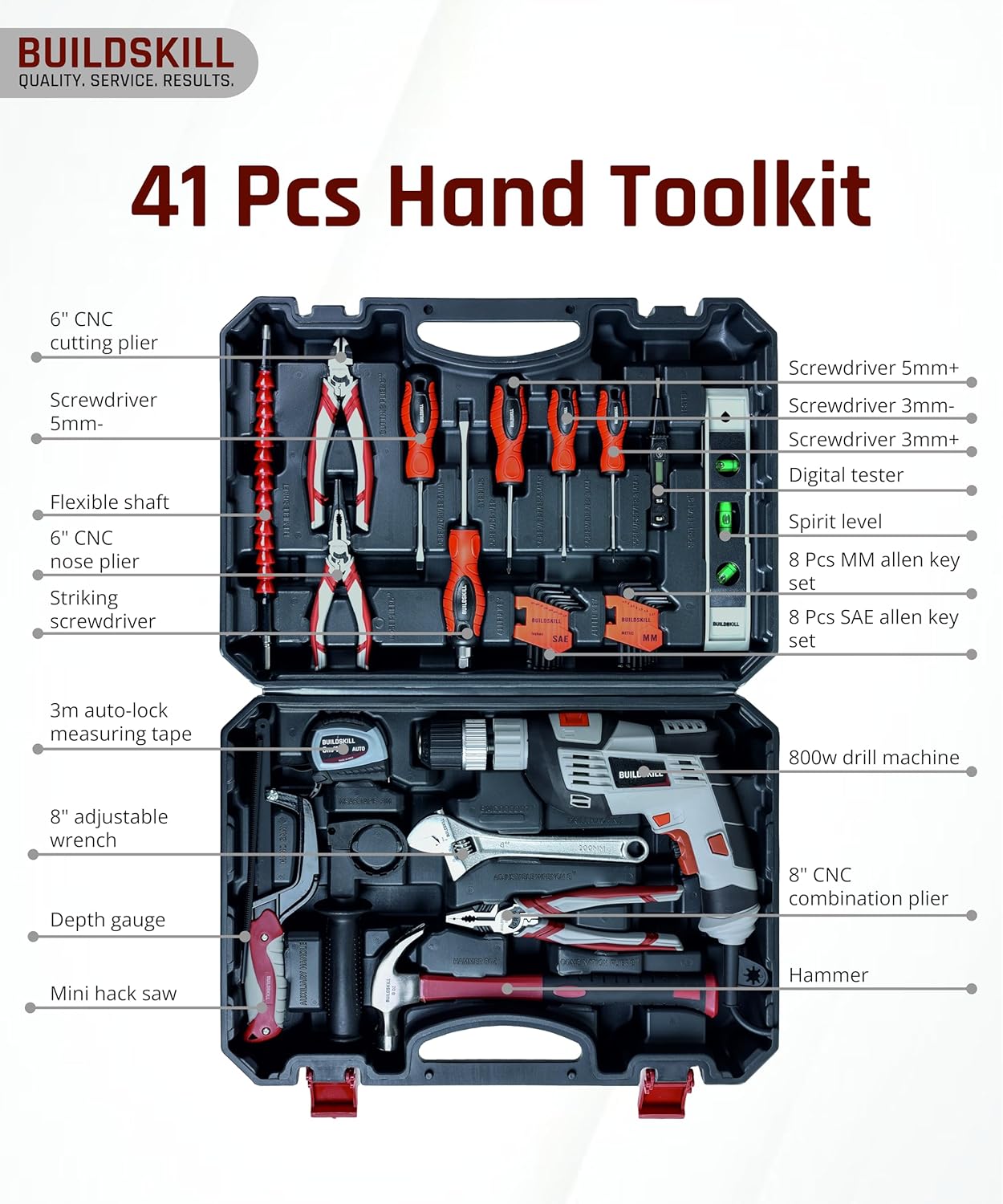 Professional Drill Toolkit (800W)