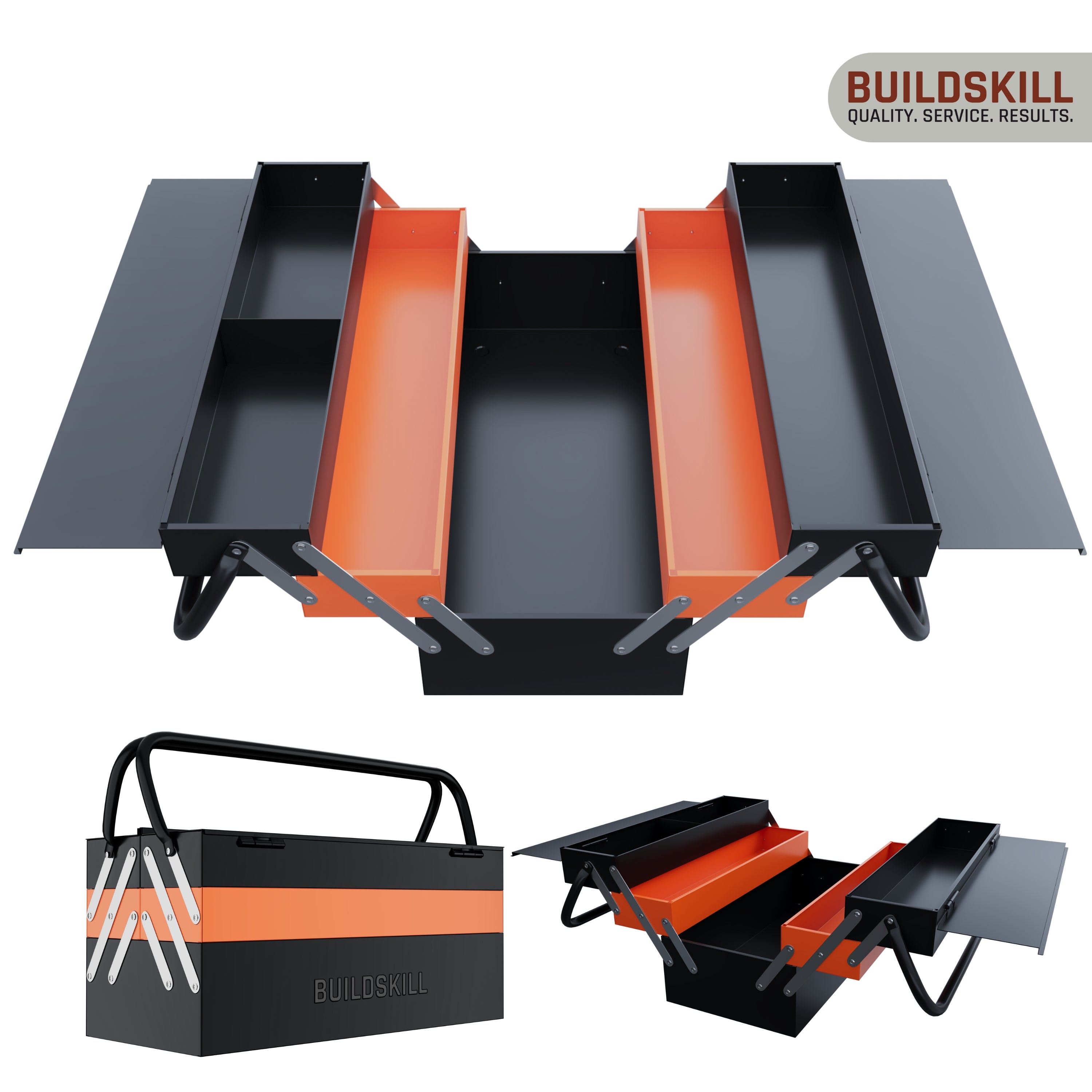 Buildskill Tool Box 21" - 3-Cabinet