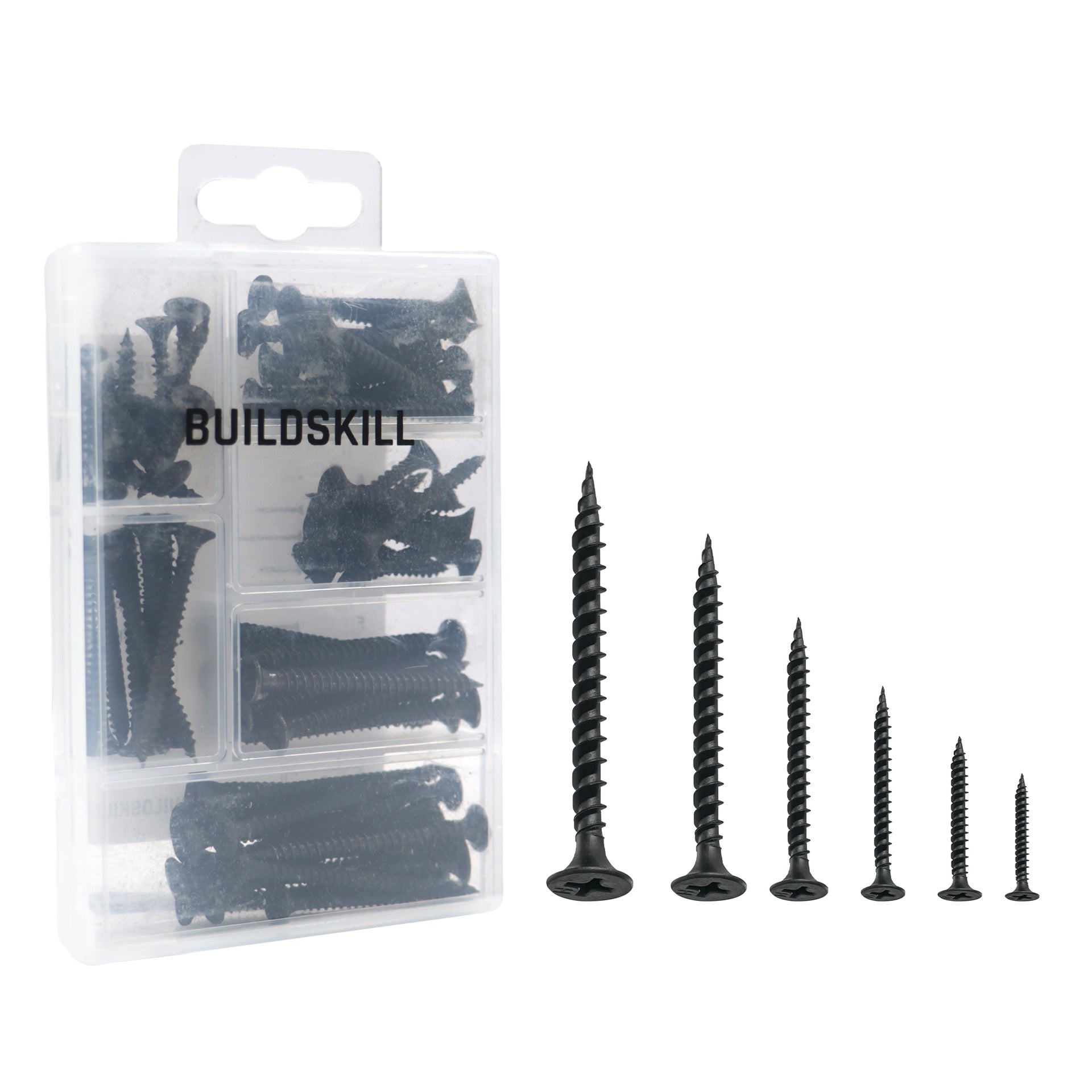 Buildskill 75 Pcs Drywall Screw Set