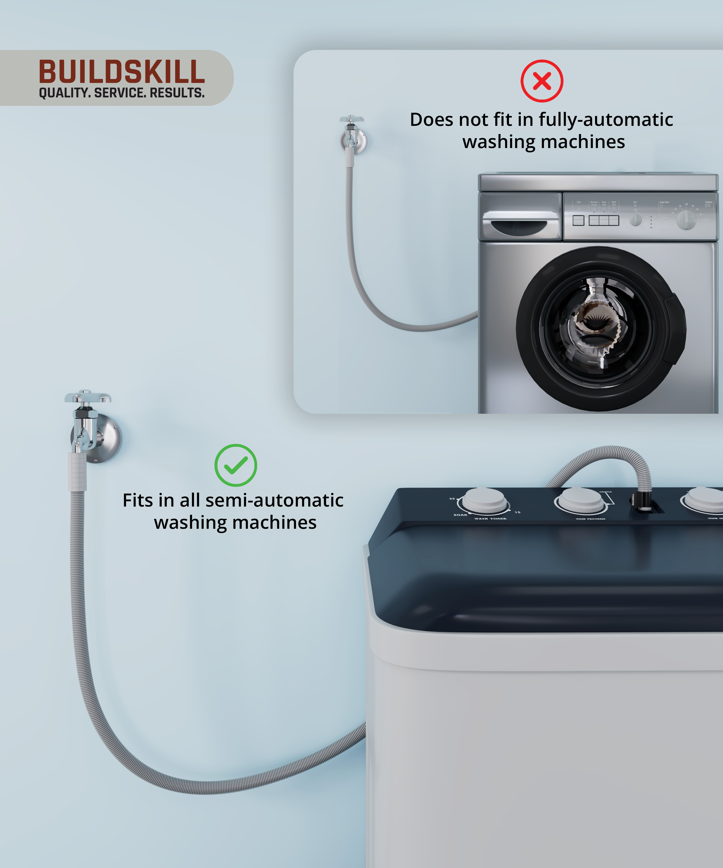 Semi Automatic Washing Machine Inlet Pipe