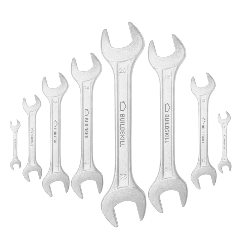 BUILDSKILL ST8DOE Double Sided Open End Wrench