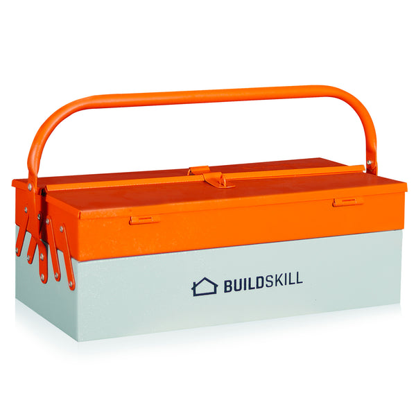 Buildskill BITB173 Home Professional Iron Powder Coated 3 Shelf High Quality Tool Box