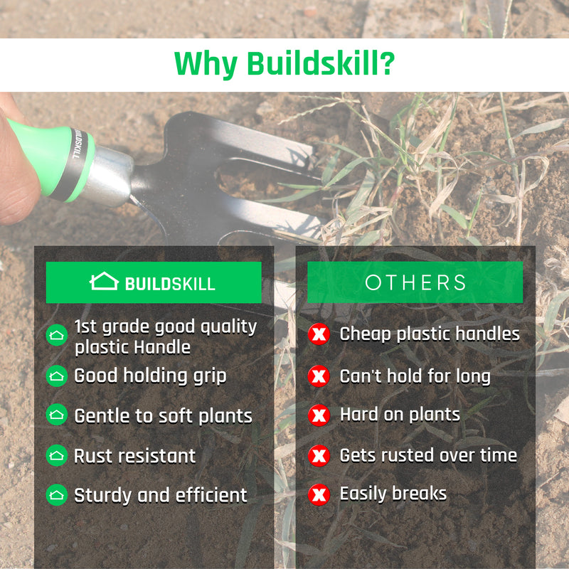 BUILDSKILL GTS010-Green Garden Tool Kit  (5 Tools)