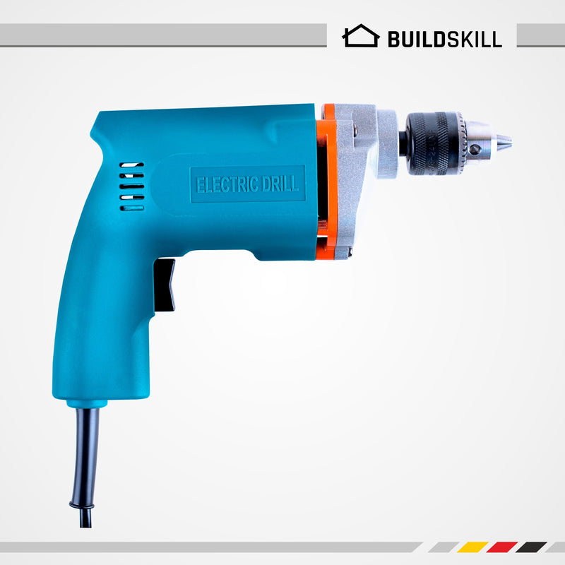 Buildskill Professional Heavy Duty High Quality Electric Home DIY BED1100-Blue Pistol Grip Drill