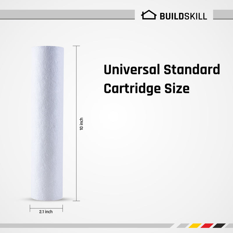 BUILDSKILL BWFC012 Solid Heavy Spun Filter Cartridge Solid Filter Cartridge  (0.5, Pack of 12)